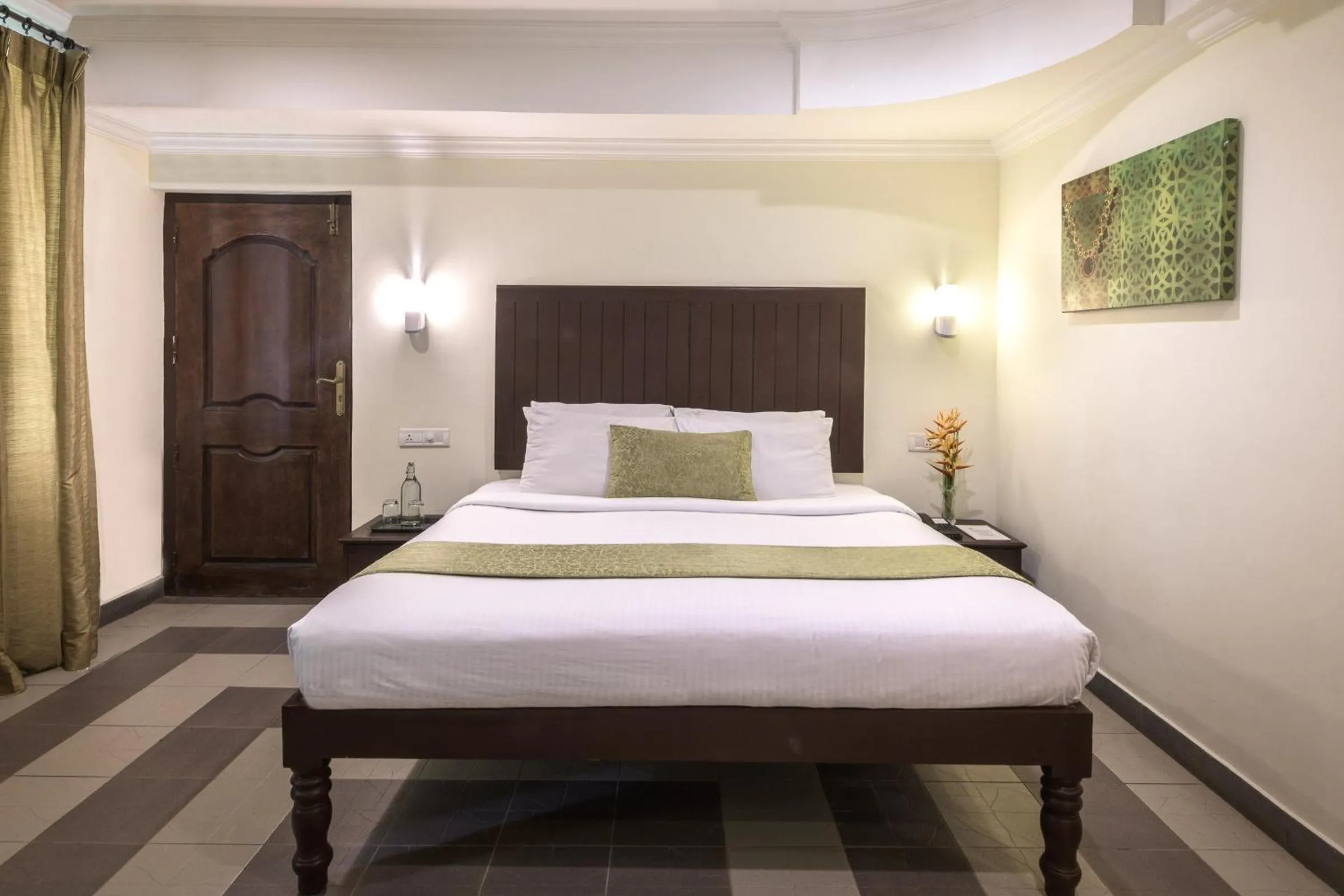 Bed in Club Mahindra Poovar