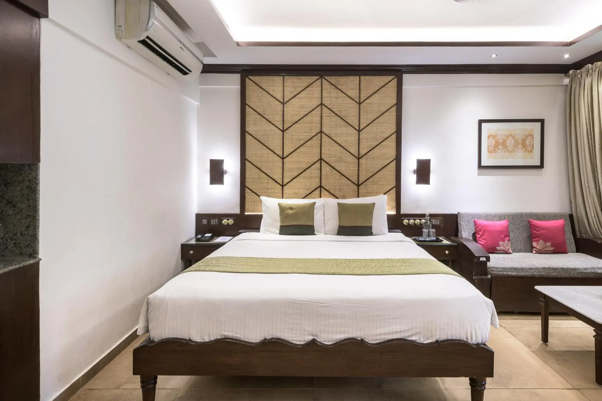 Bed in Club Mahindra Poovar Bed in Club Mahindra Poovar