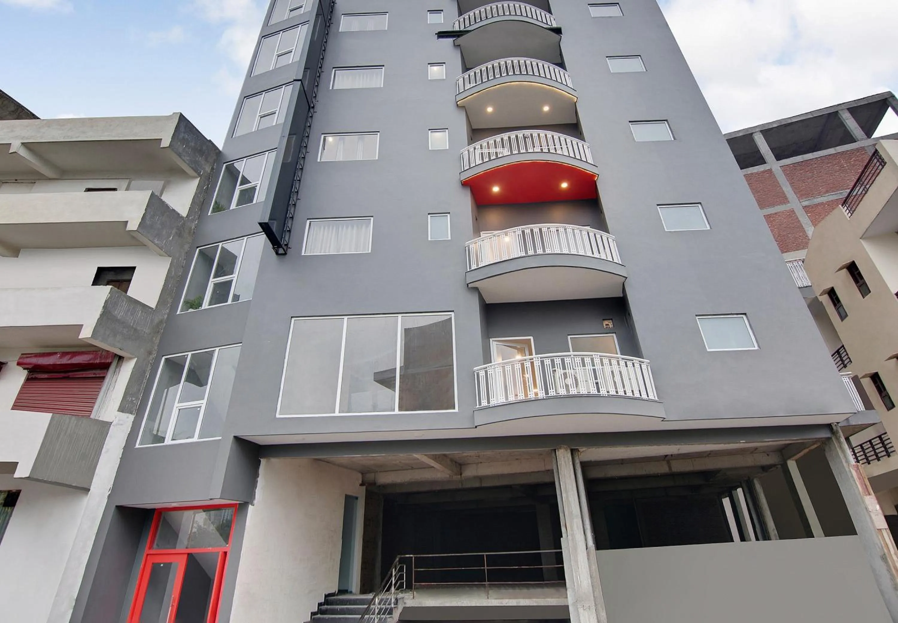 Facade/entrance in Super Townhouse 204 Sector 49 Near Logix city centre