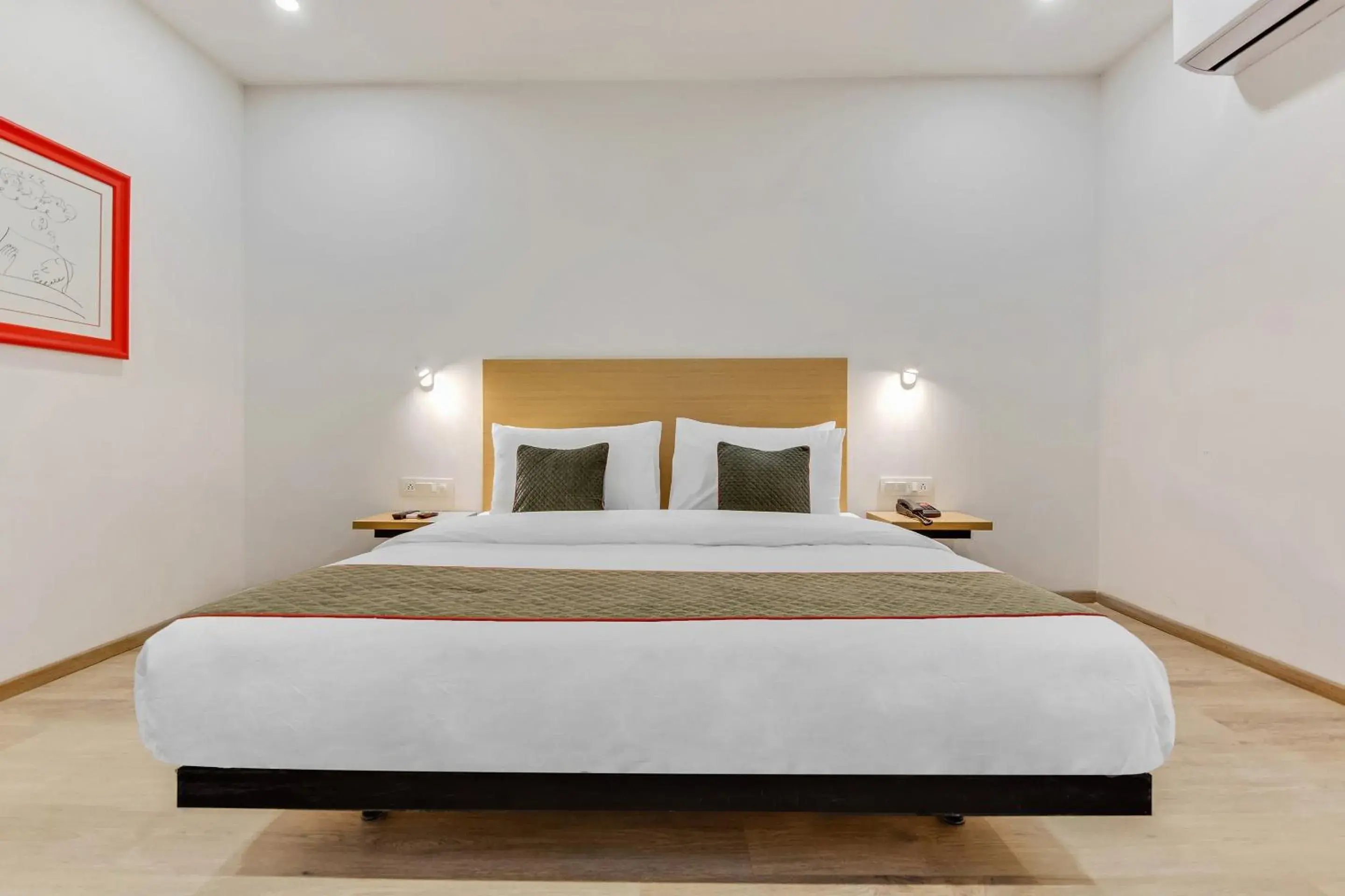 Bedroom, Bed in Super Townhouse 204 Sector 49 Near Logix city centre Bedroom, Bed in Super Townhouse 204 Sector 49 Near Logix city centre