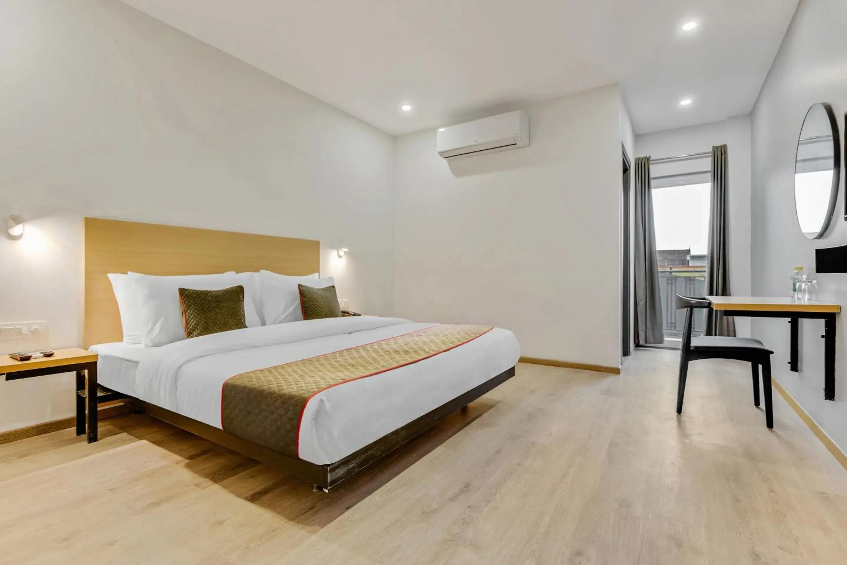 Bedroom, Bed in Super Townhouse 204 Sector 49 Near Logix city centre Bedroom, Bed in Super Townhouse 204 Sector 49 Near Logix city centre