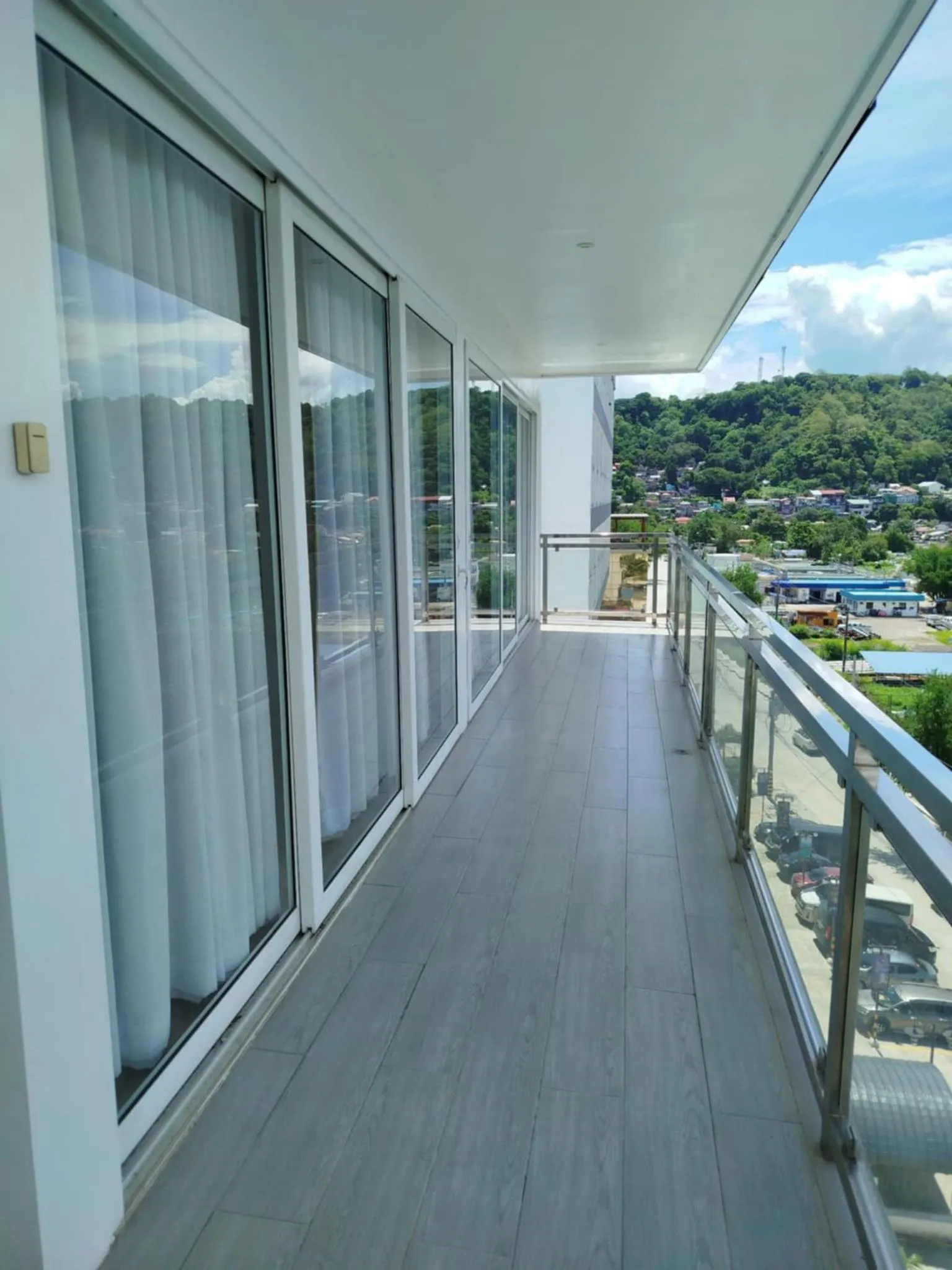 Mountain view in Chequers Suites Subic Bay