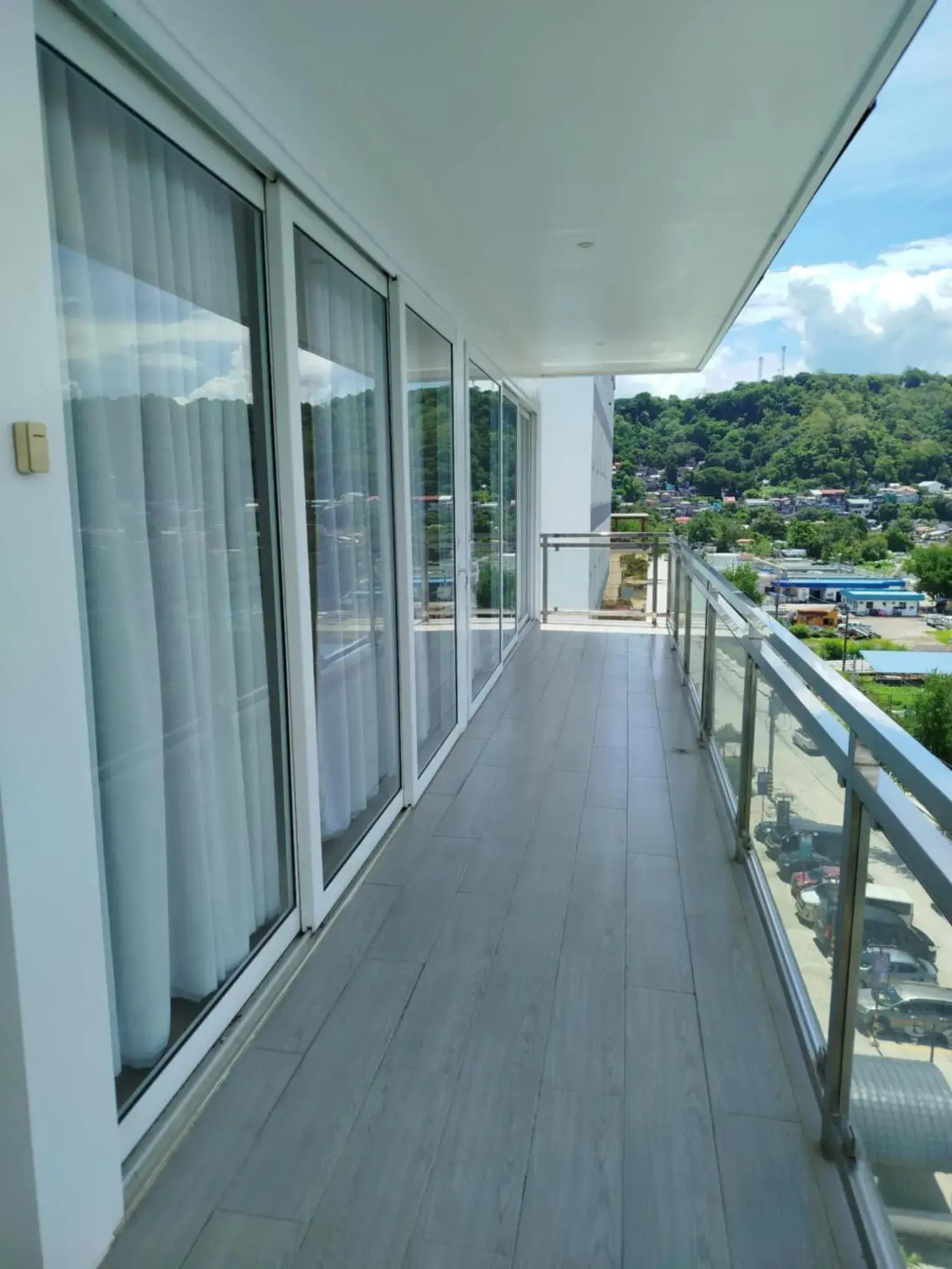 Mountain view in Chequers Suites Subic Bay Mountain view in Chequers Suites Subic Bay