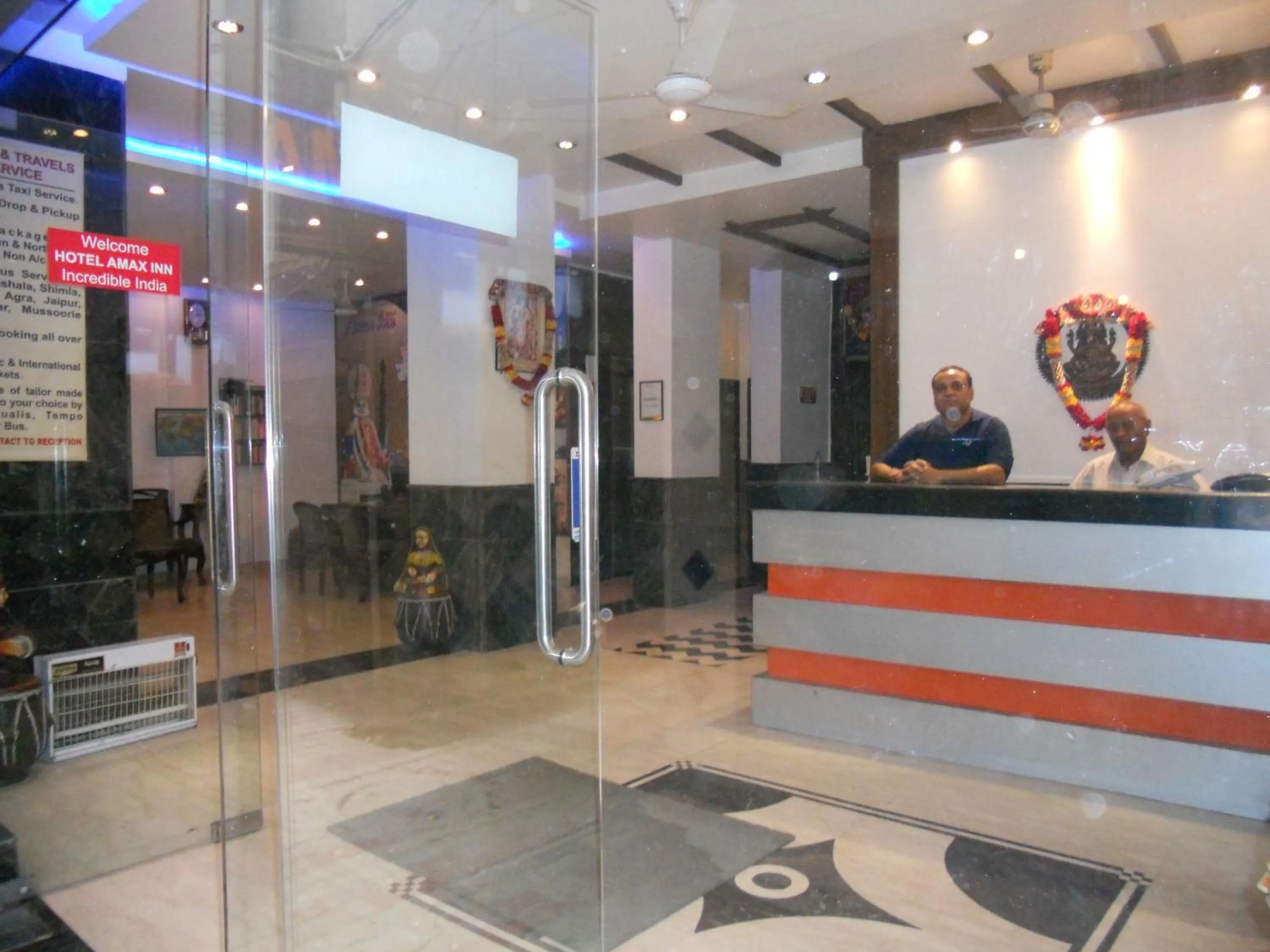 Lobby or reception in Amax Inn