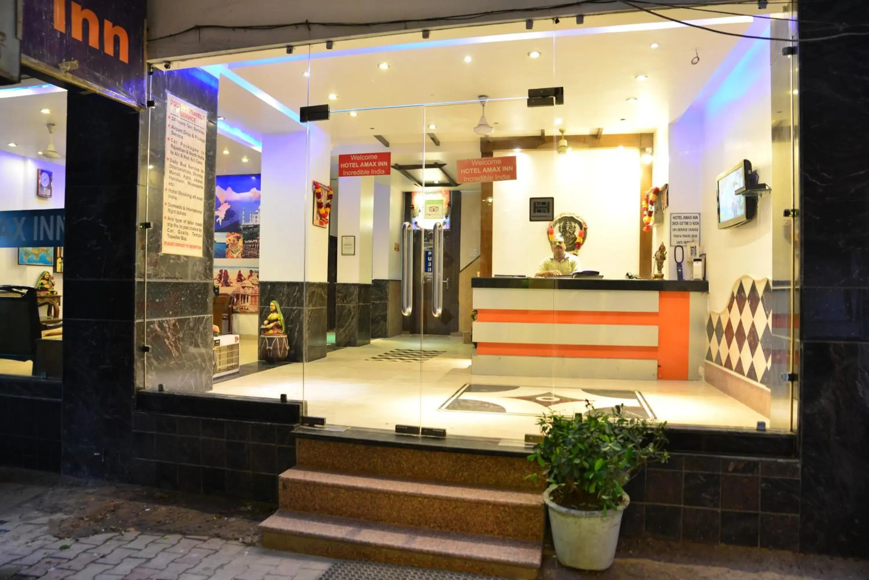 Lobby or reception in Amax Inn Lobby or reception in Amax Inn