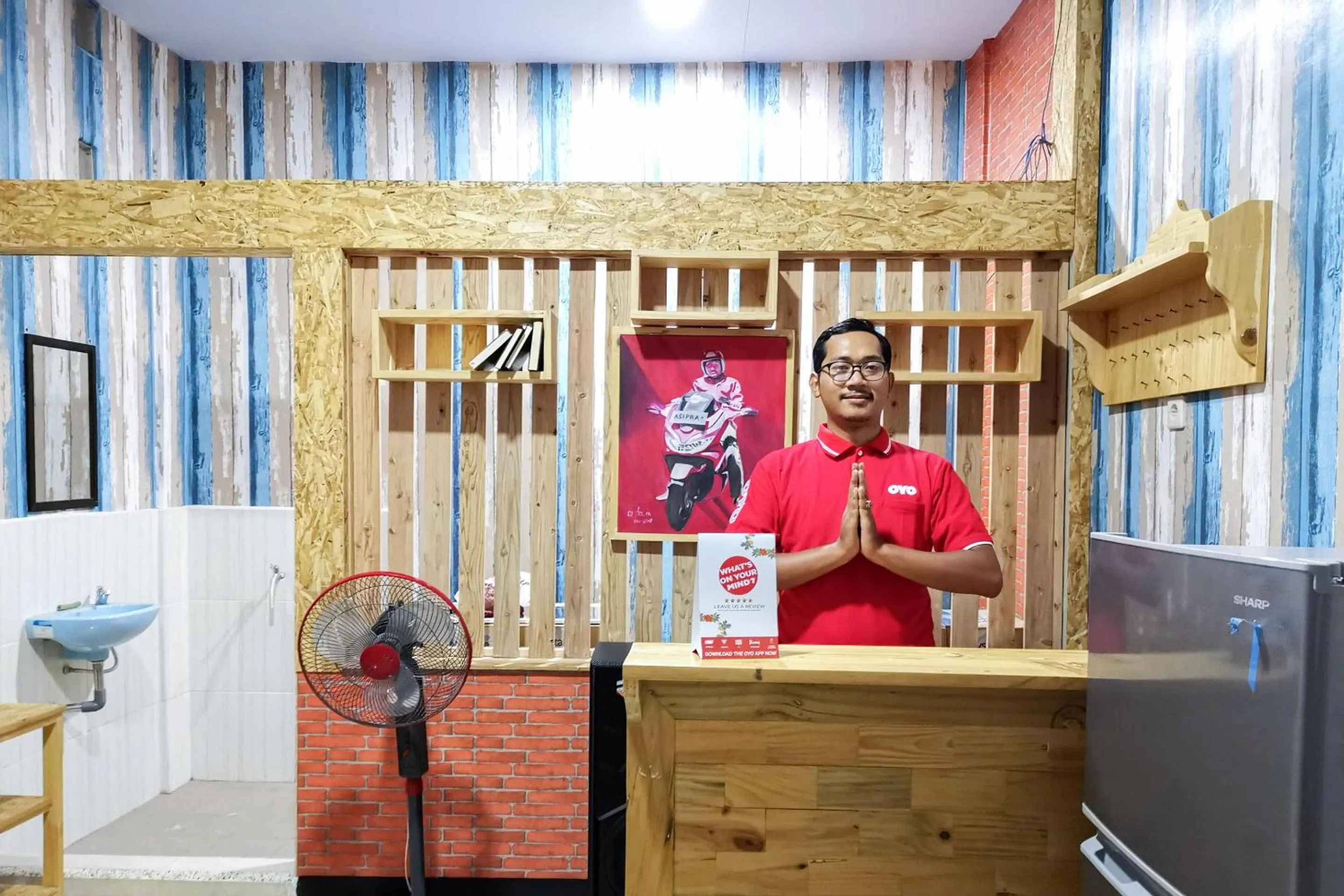 Lobby or reception in Hotel O Asipra House