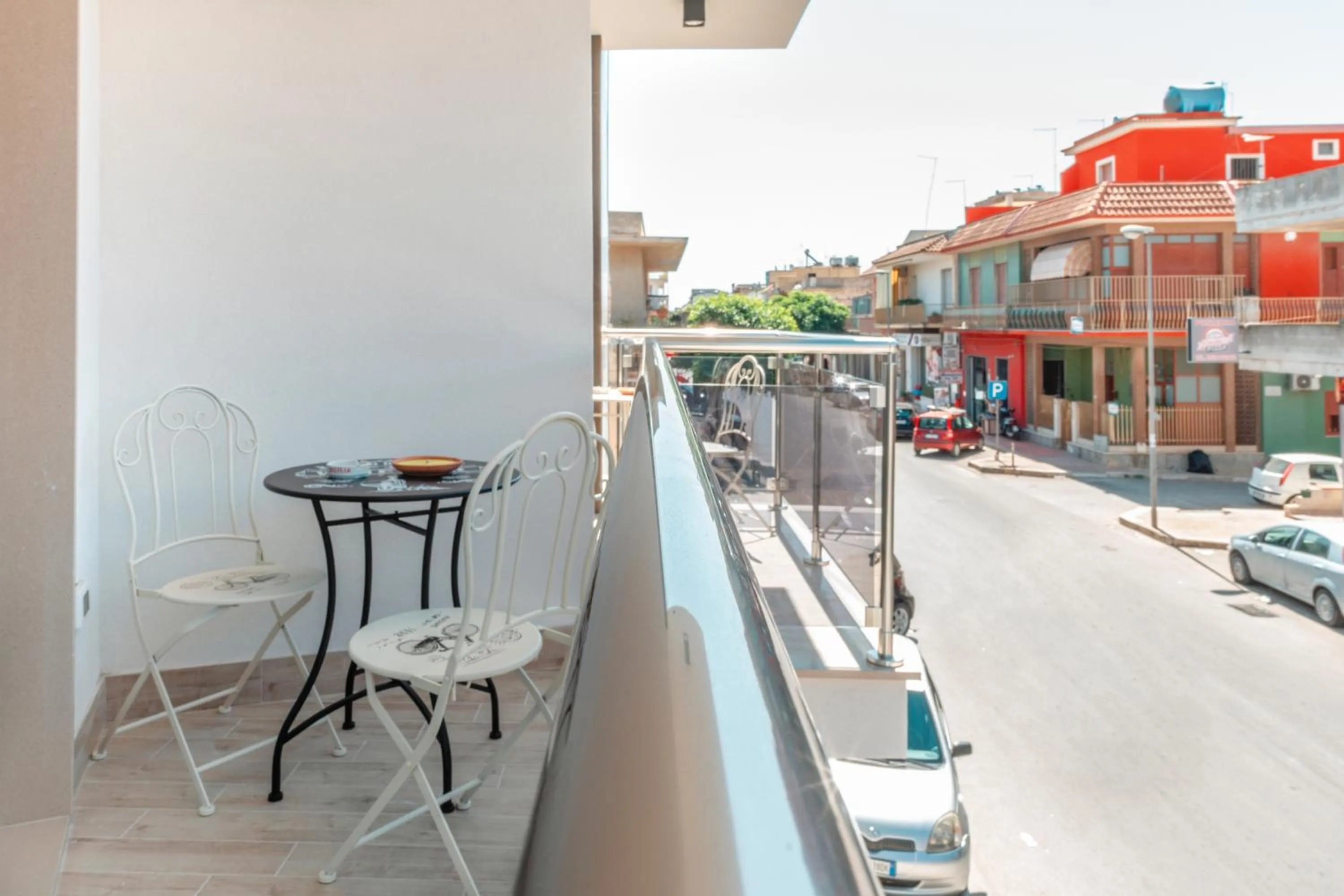 Balcony/Terrace in Mediterraneo Palace Luxury Affittacamere