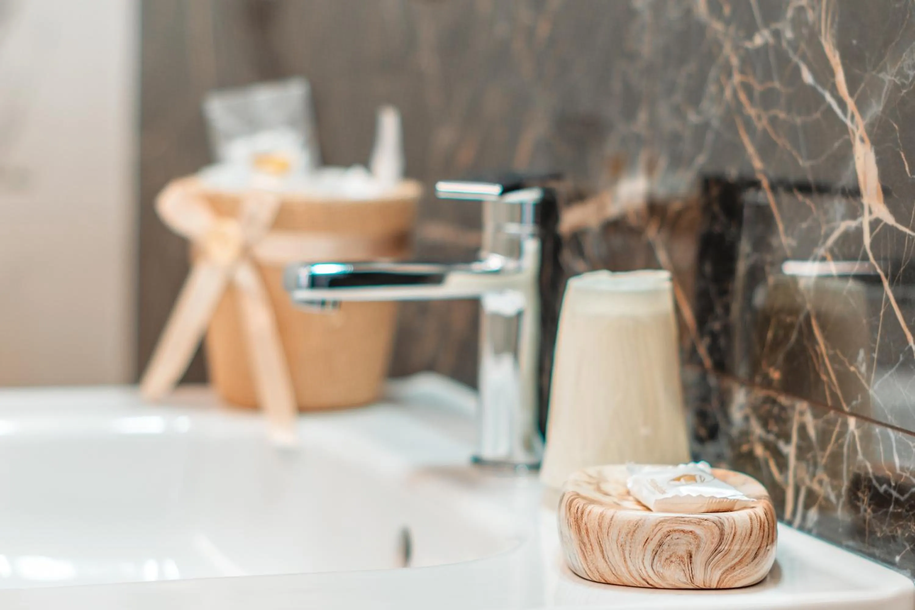 Bathroom in Mediterraneo Palace Luxury Affittacamere