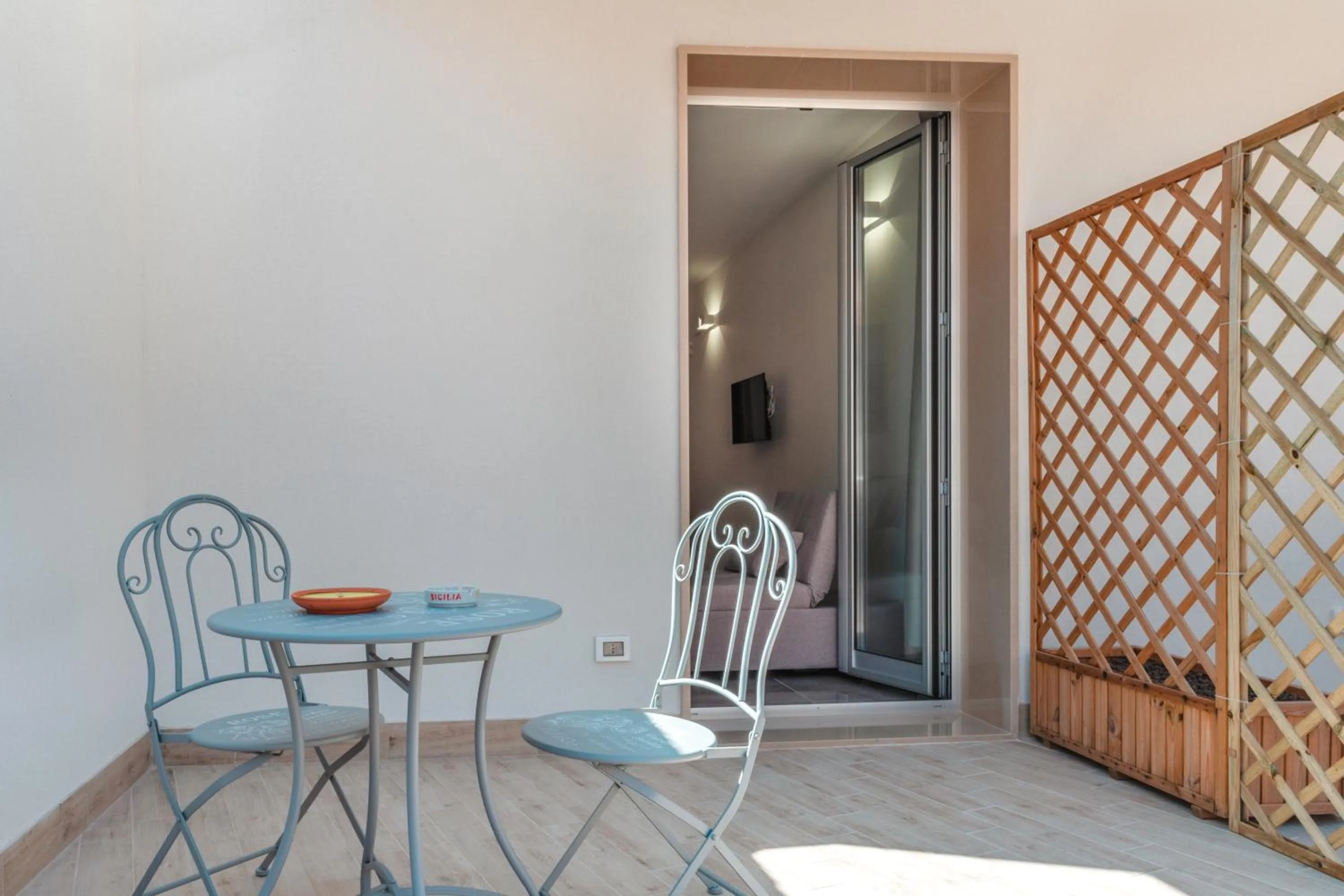 Balcony/Terrace in Mediterraneo Palace Luxury Affittacamere