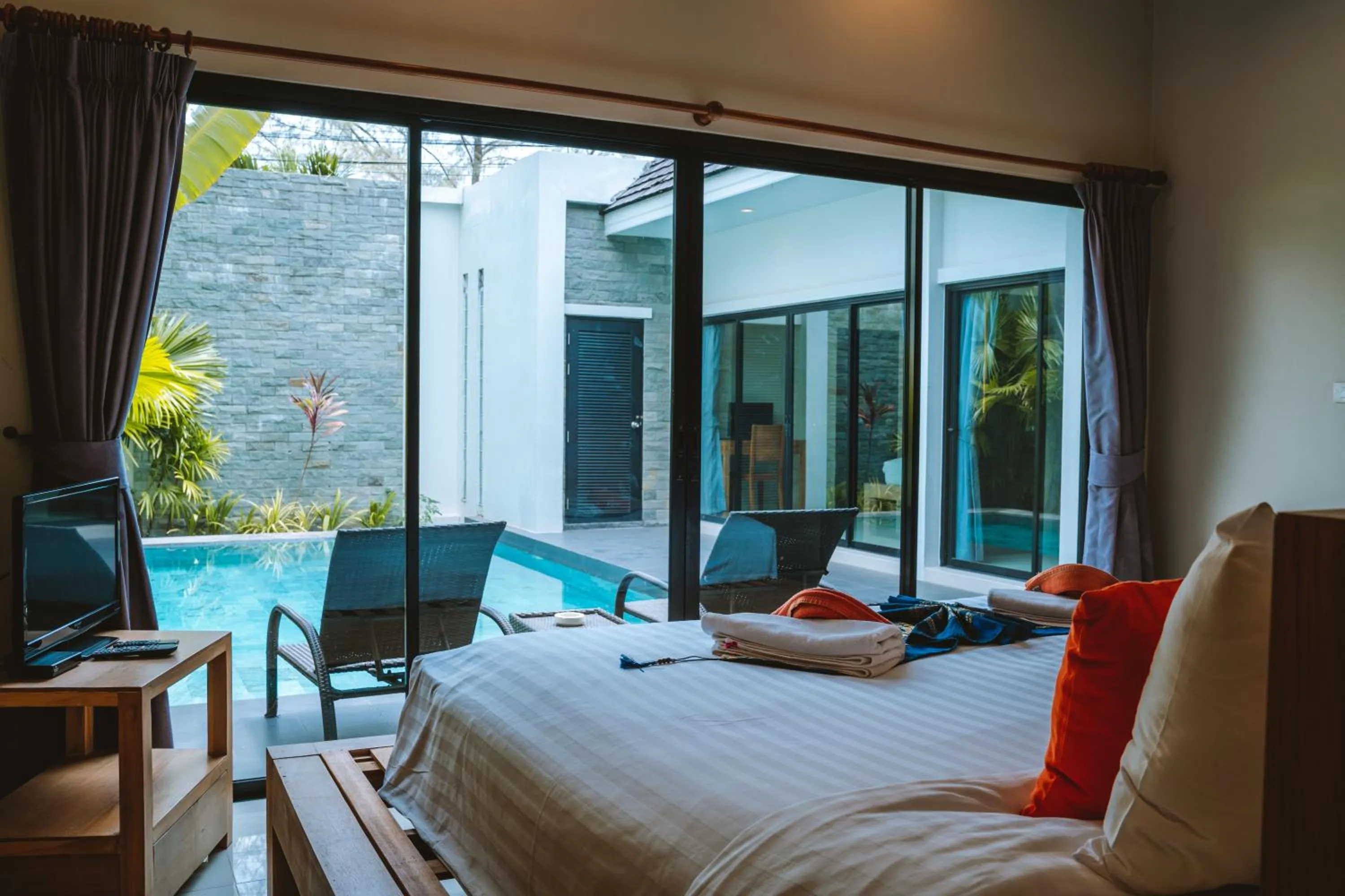 Bed in Layantara Villas