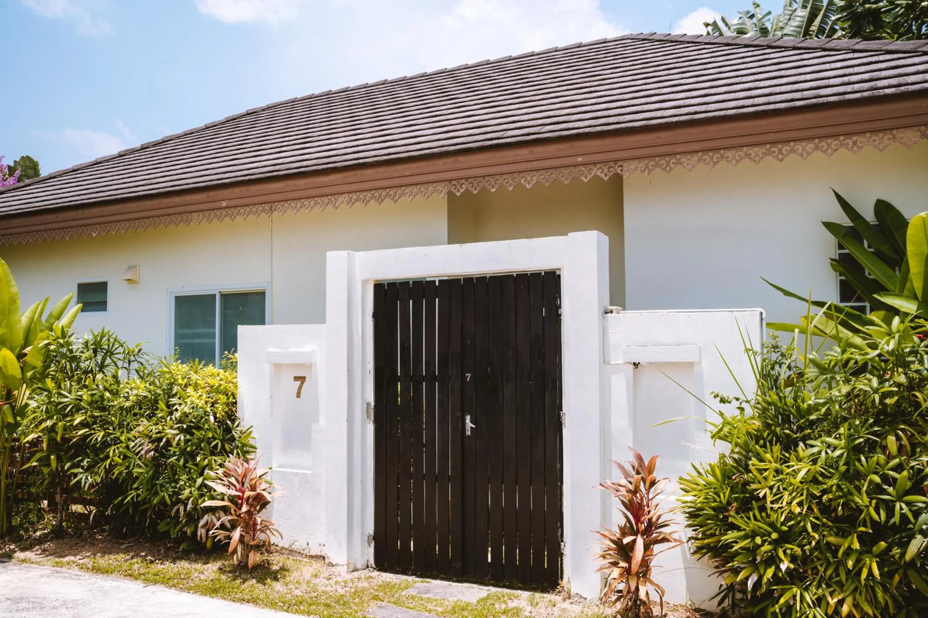Facade/entrance in Layantara Villas