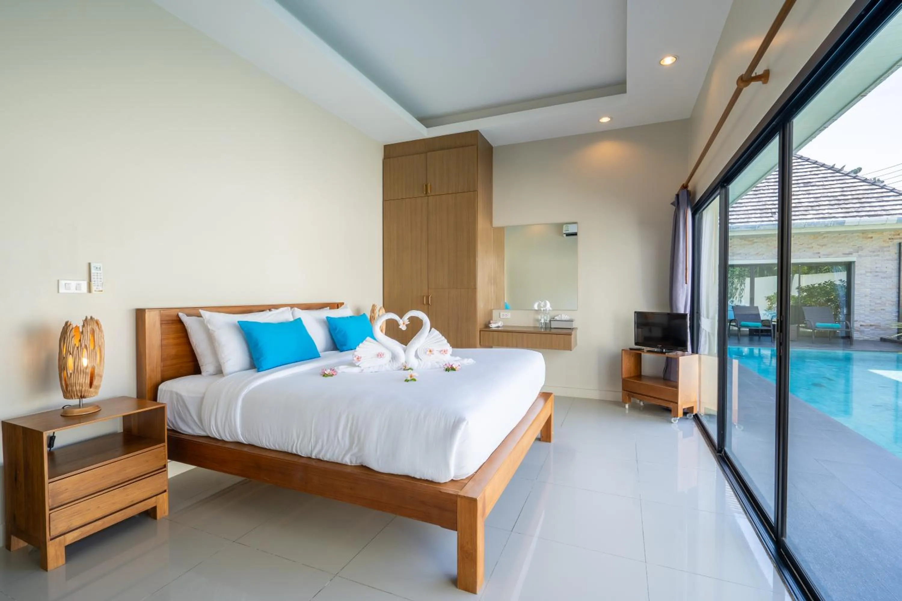 Bed in Layantara Villas