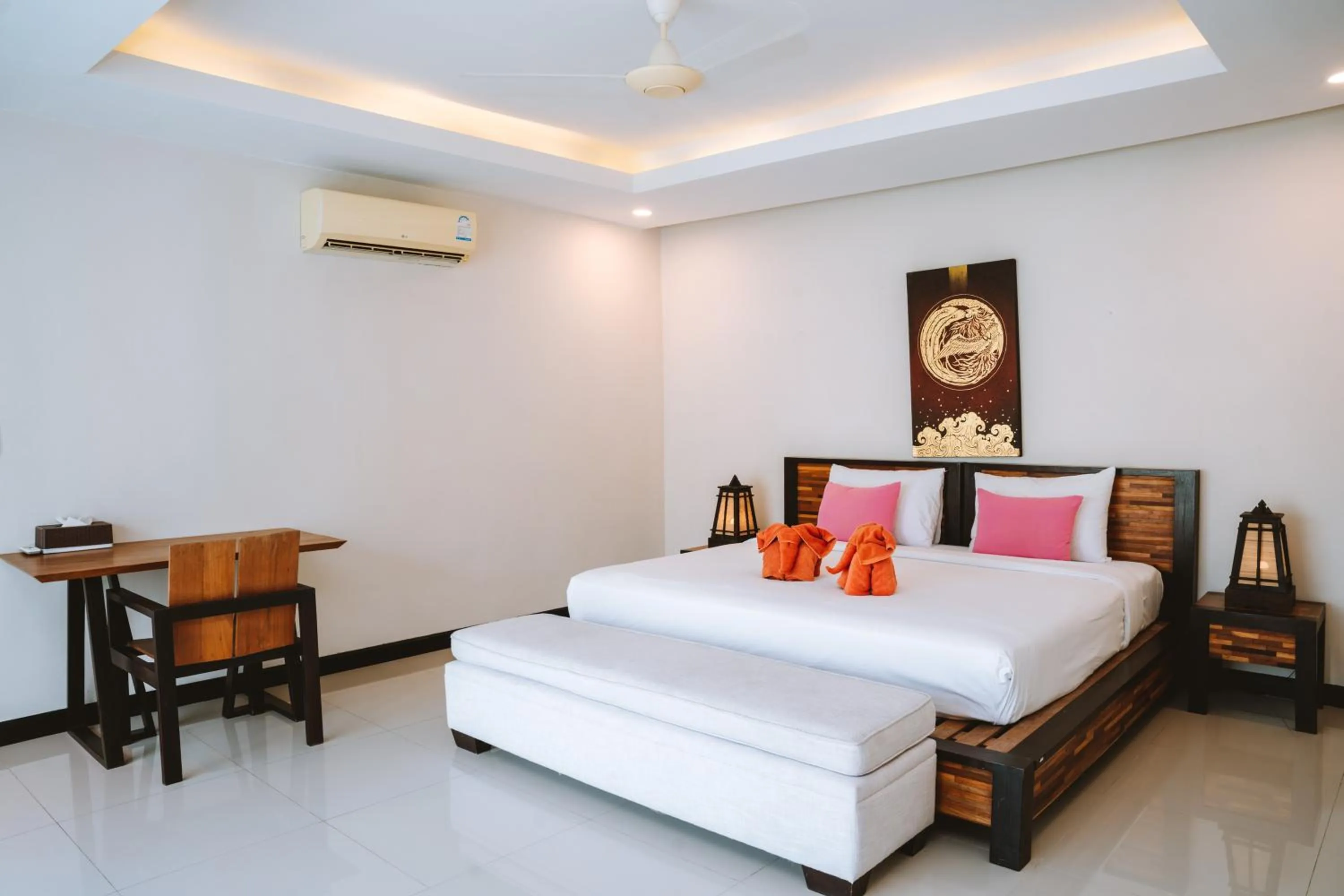 Bed in Layantara Villas