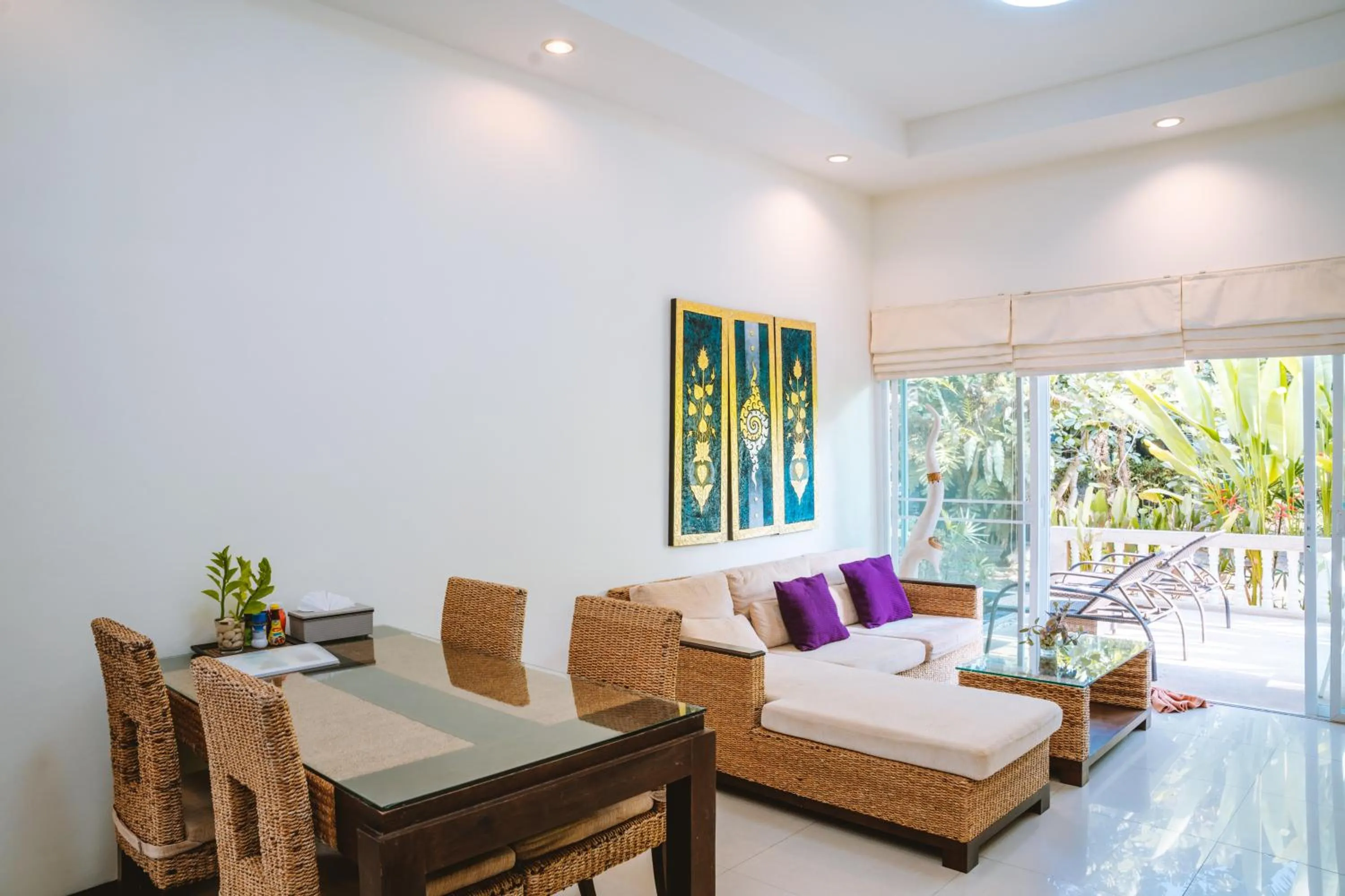 Living room in Layantara Villas