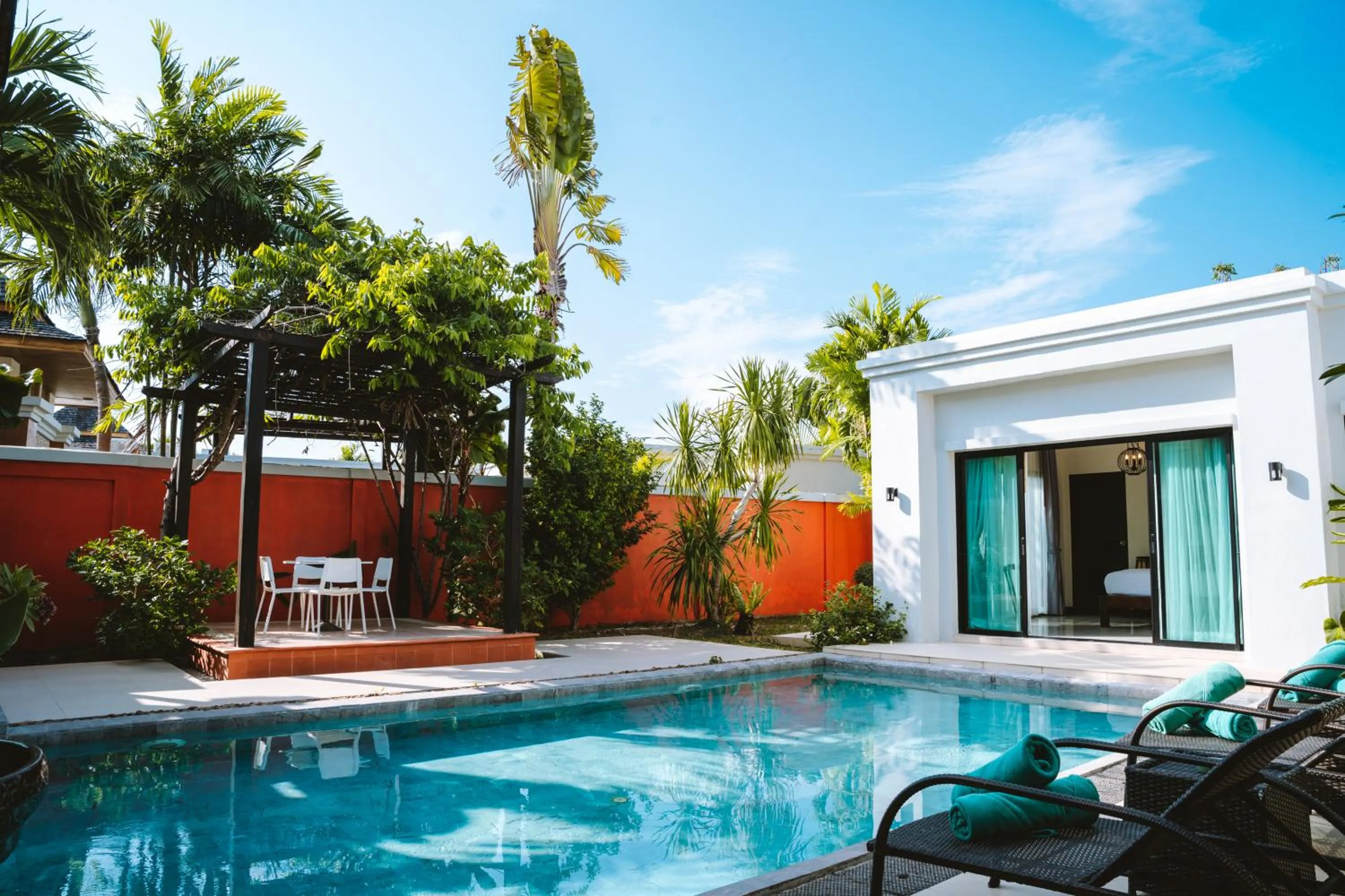 Garden view in Layantara Villas