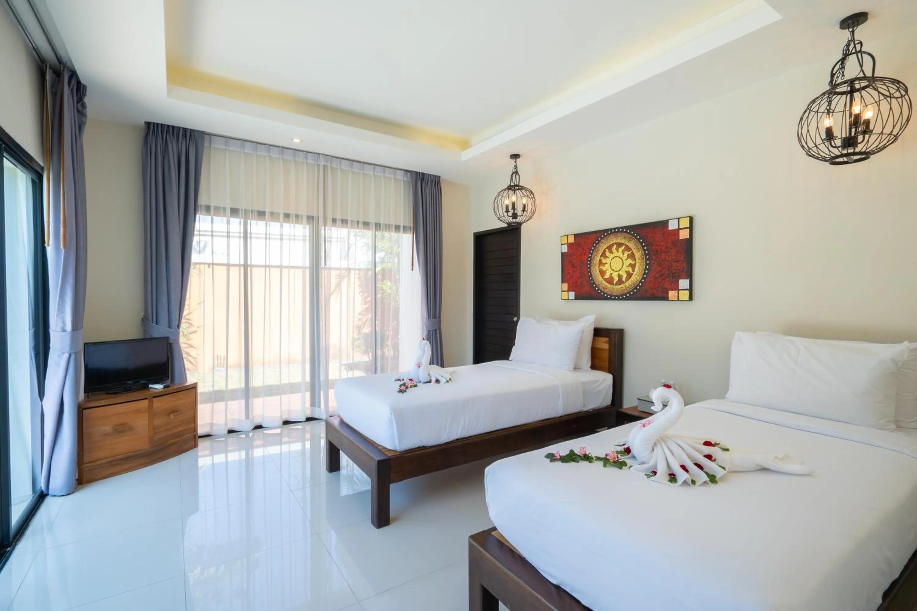 Bed in Layantara Villas