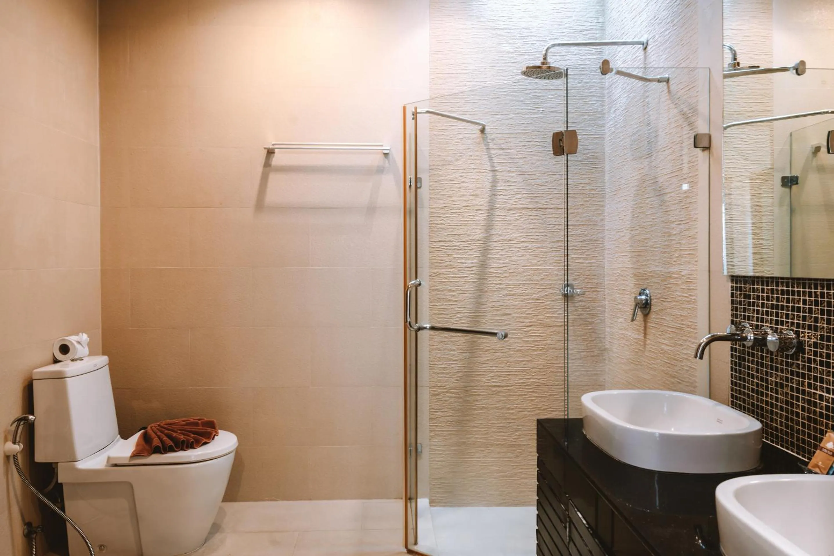 Shower in Layantara Villas