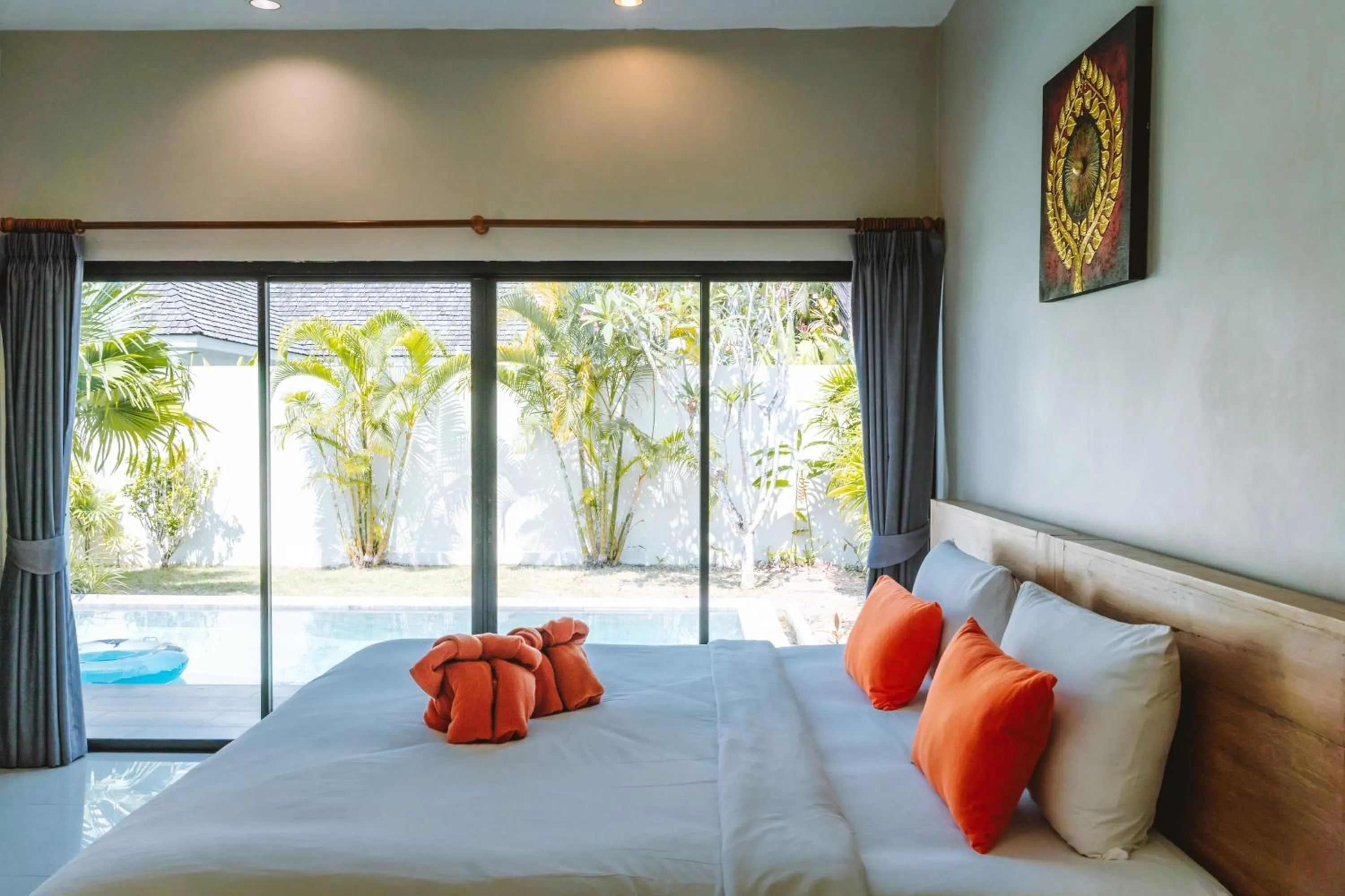 Bed in Layantara Villas