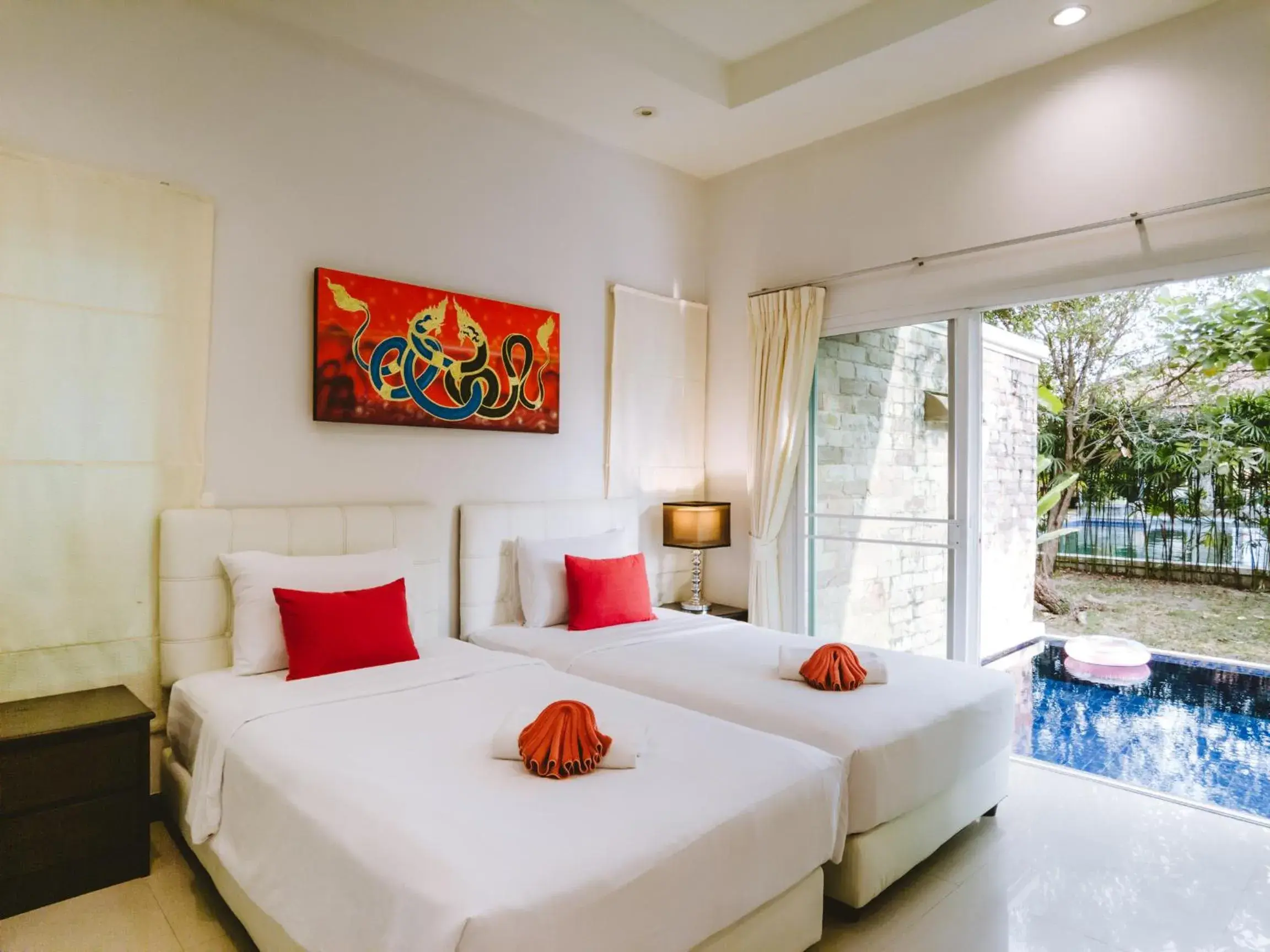 Bedroom, Bed in Layantara Villas Bedroom, Bed in Layantara Villas