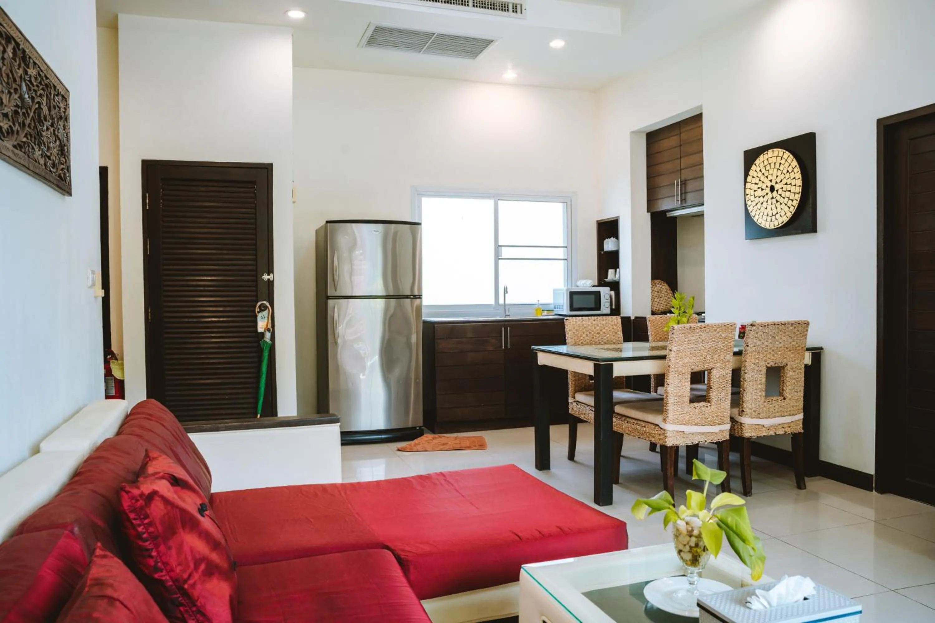 Dining area in Layantara Villas