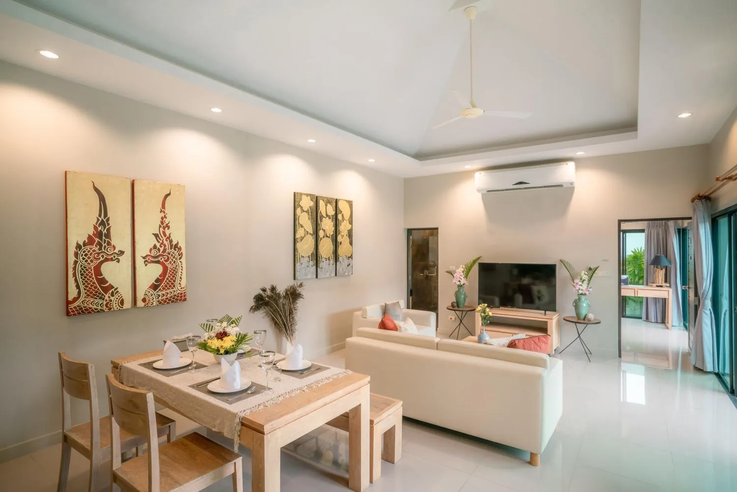 Living room in Layantara Villas