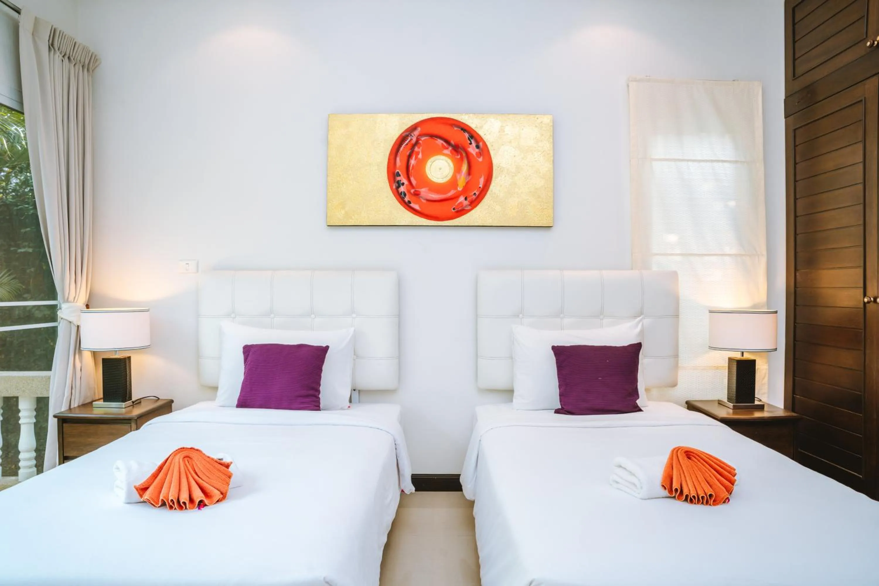 Bed in Layantara Villas