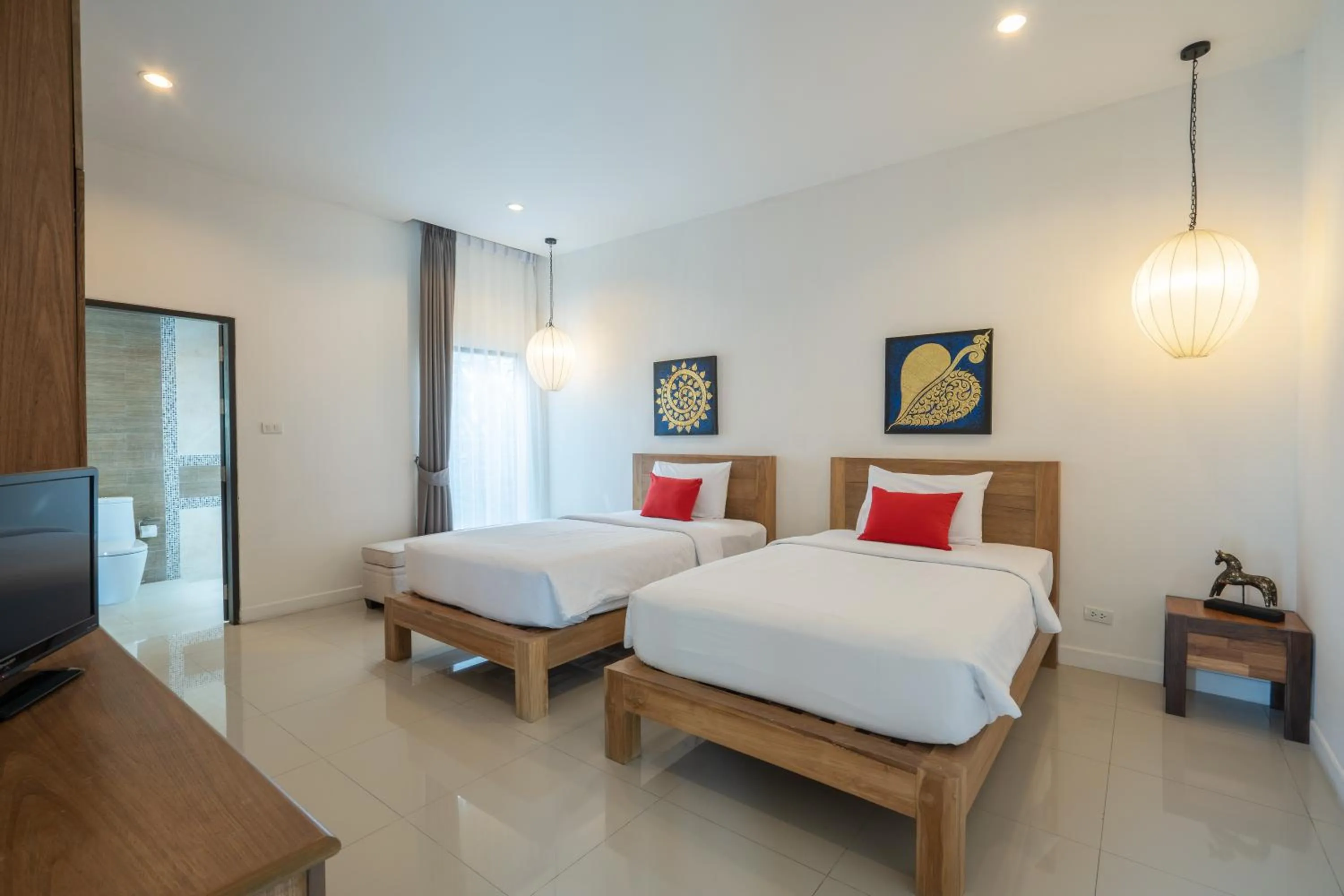 Bed in Layantara Villas
