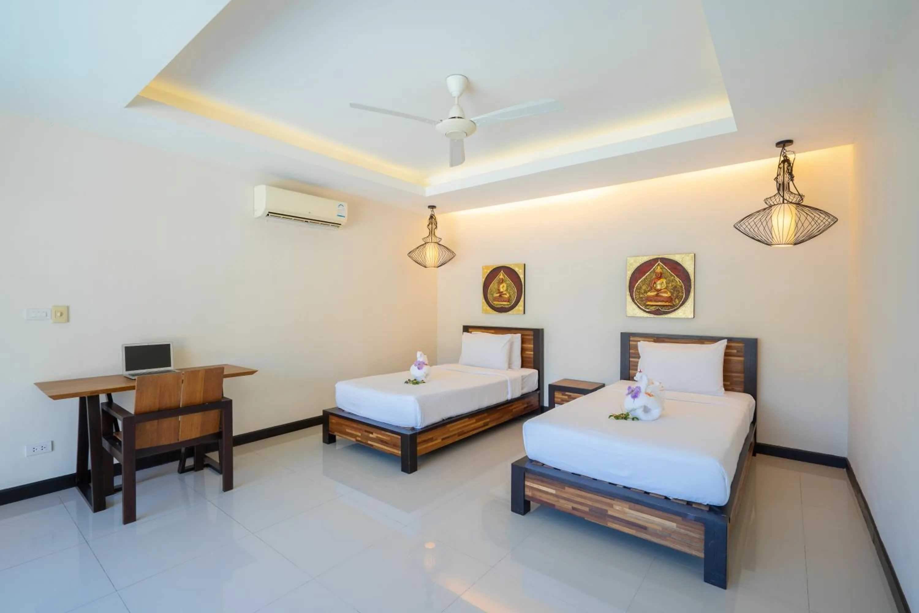 Bed in Layantara Villas