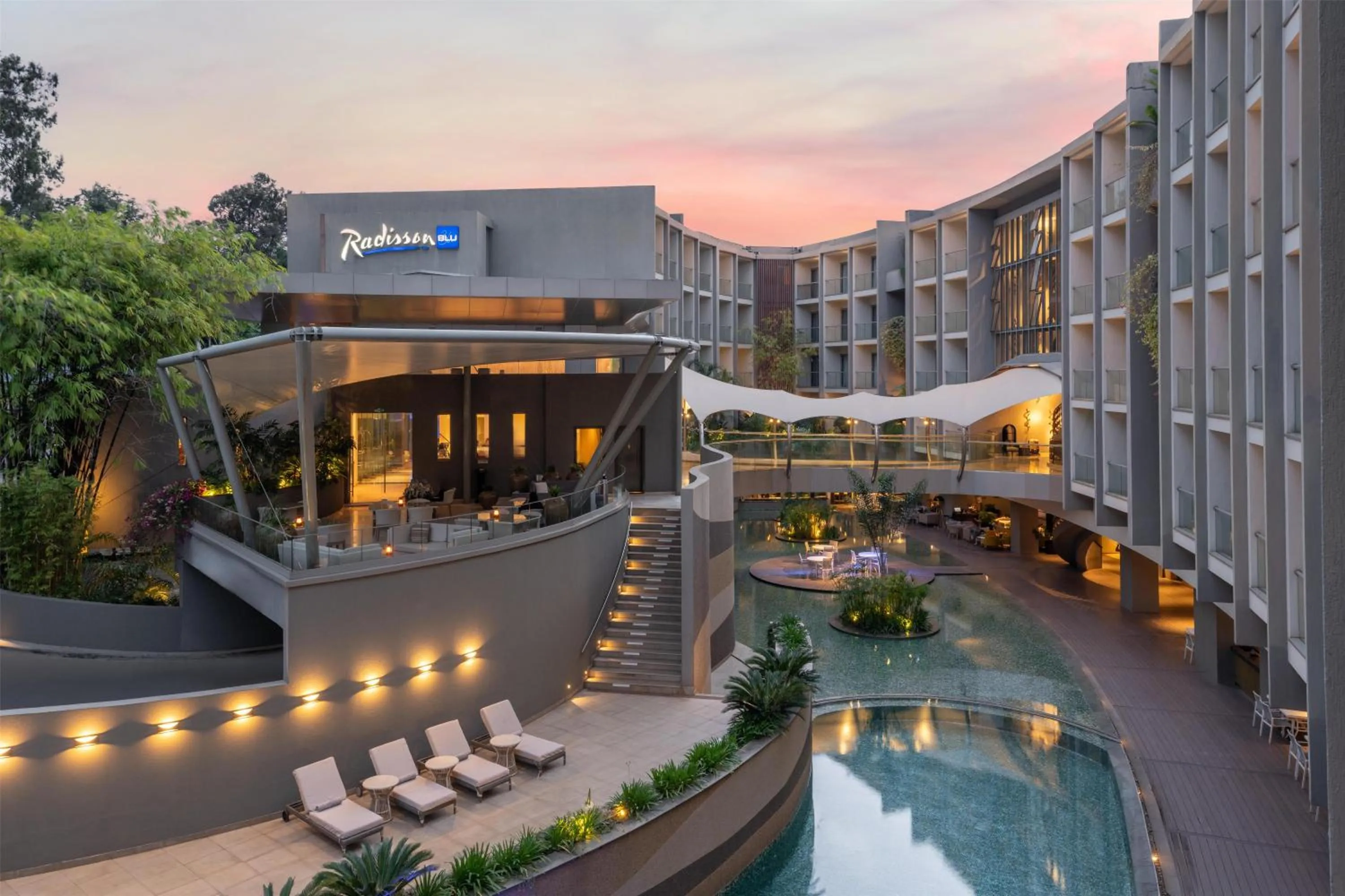 Property building in Radisson Blu Hotel & Residence Nairobi Arboretum