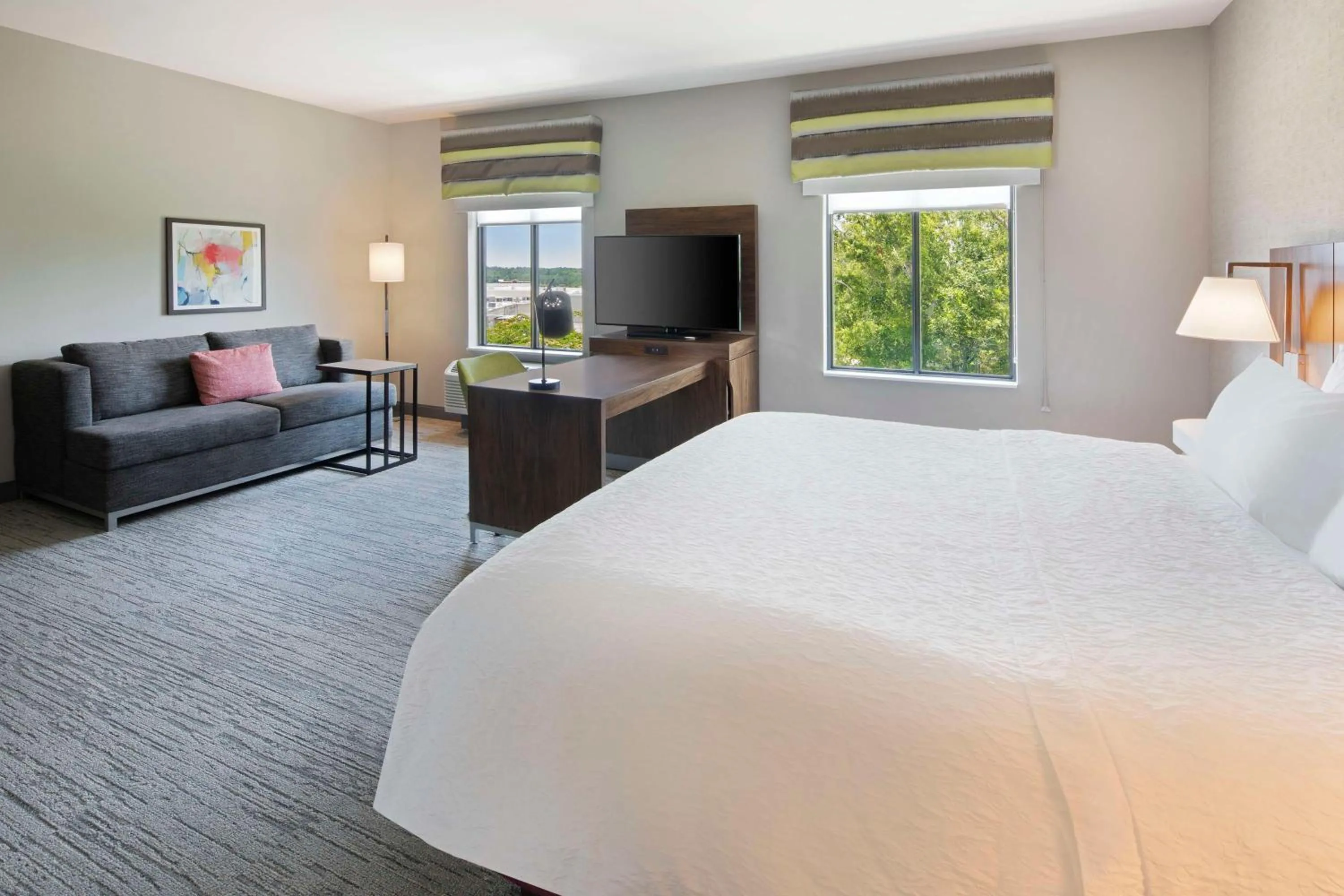 Bedroom, Bed in Hampton Inn & Suites D'Iberville Biloxi