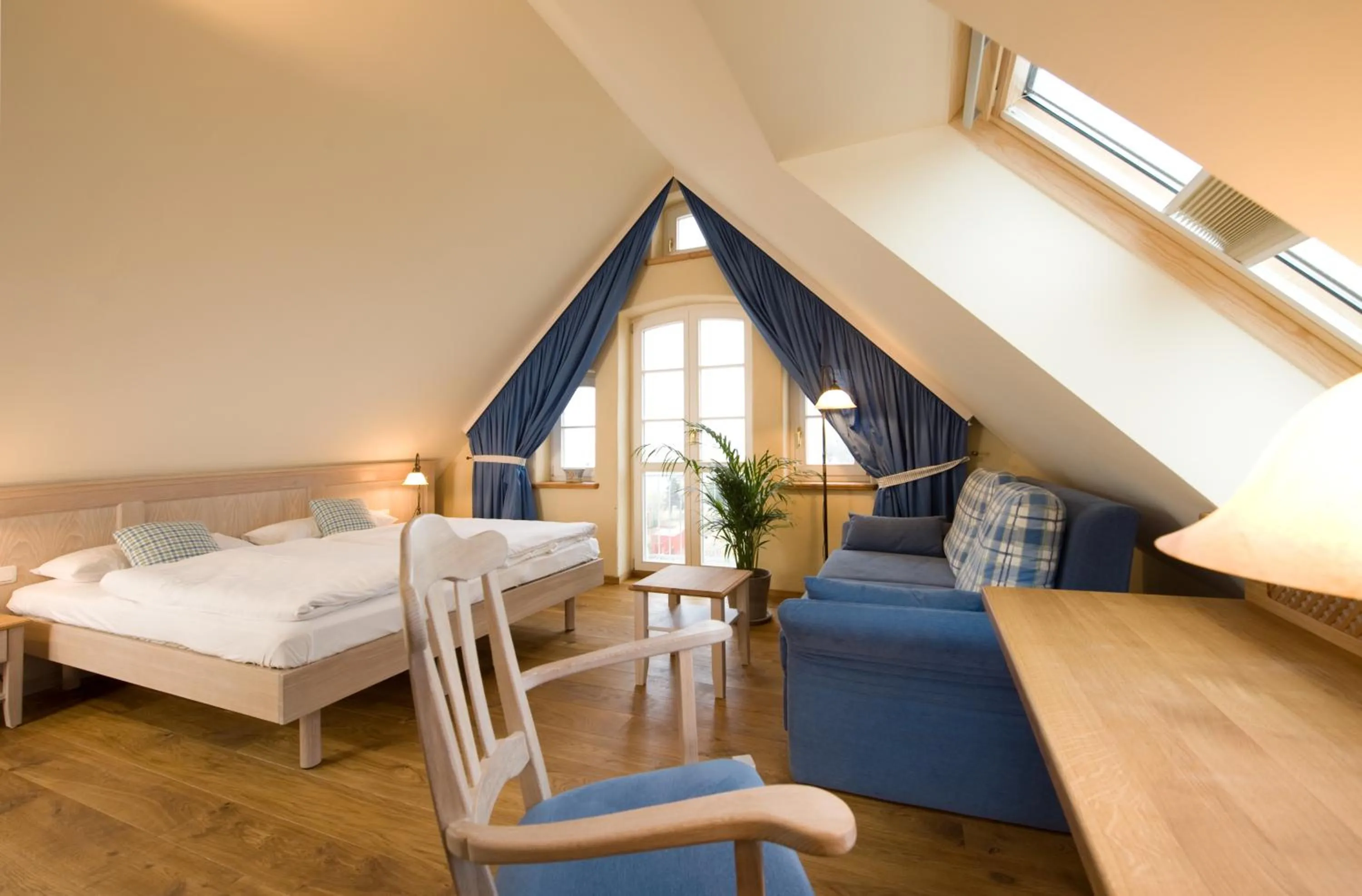 Bed in Hotel Gutshaus Parin - Bio- und Gesundheitshotel