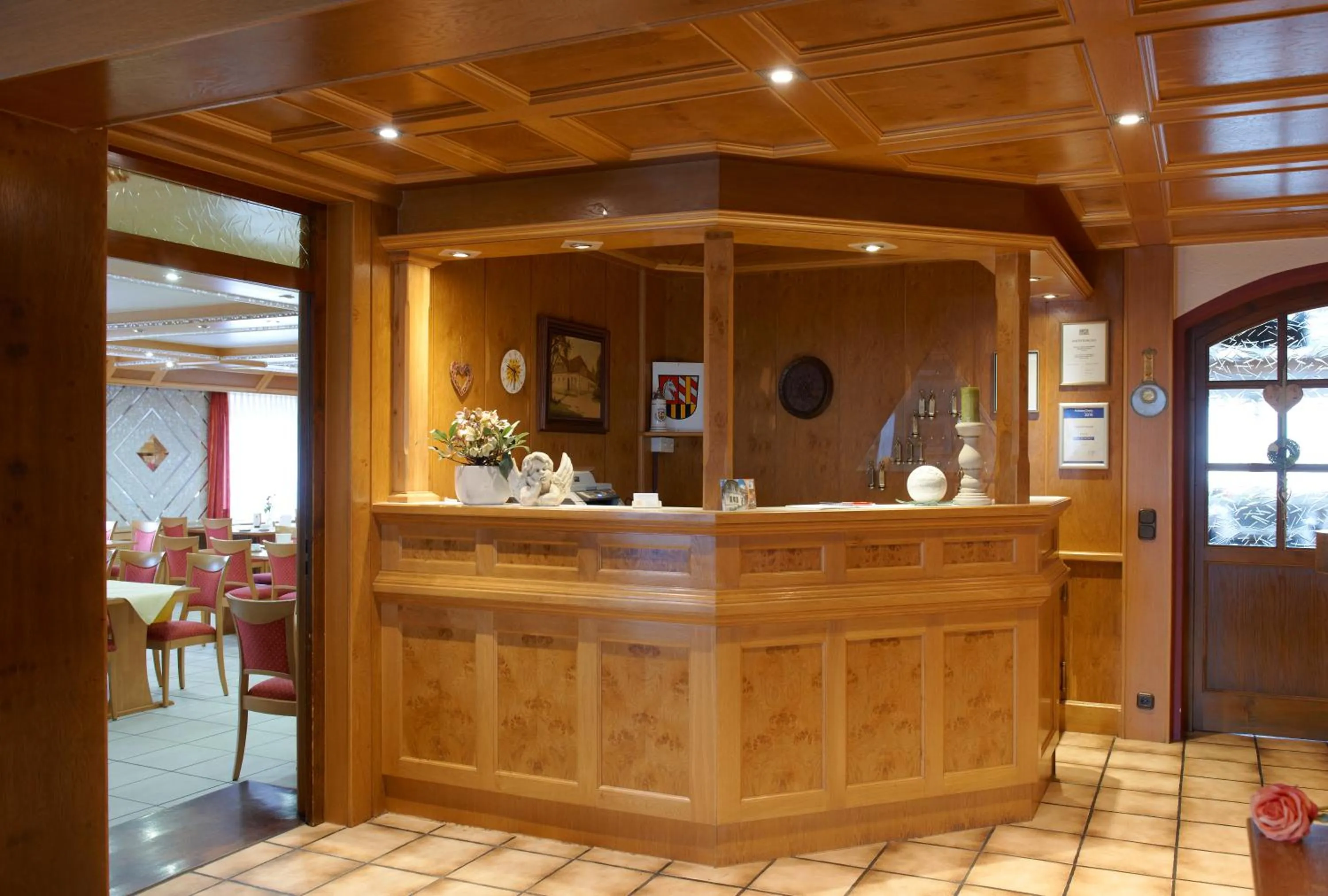 Lobby or reception in Gasthof zur Sonne