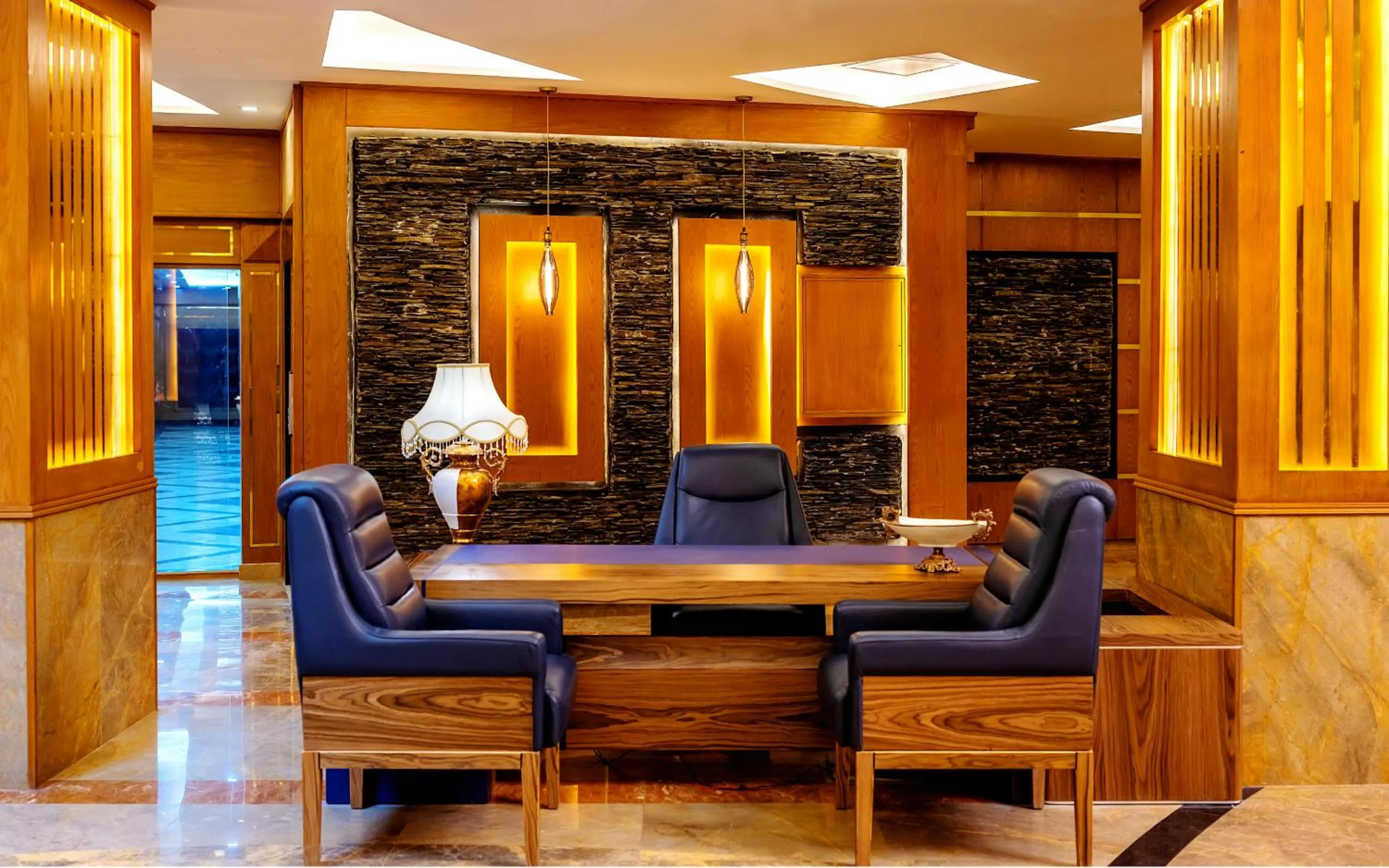 Lobby or reception in Royal Swiss Lahore