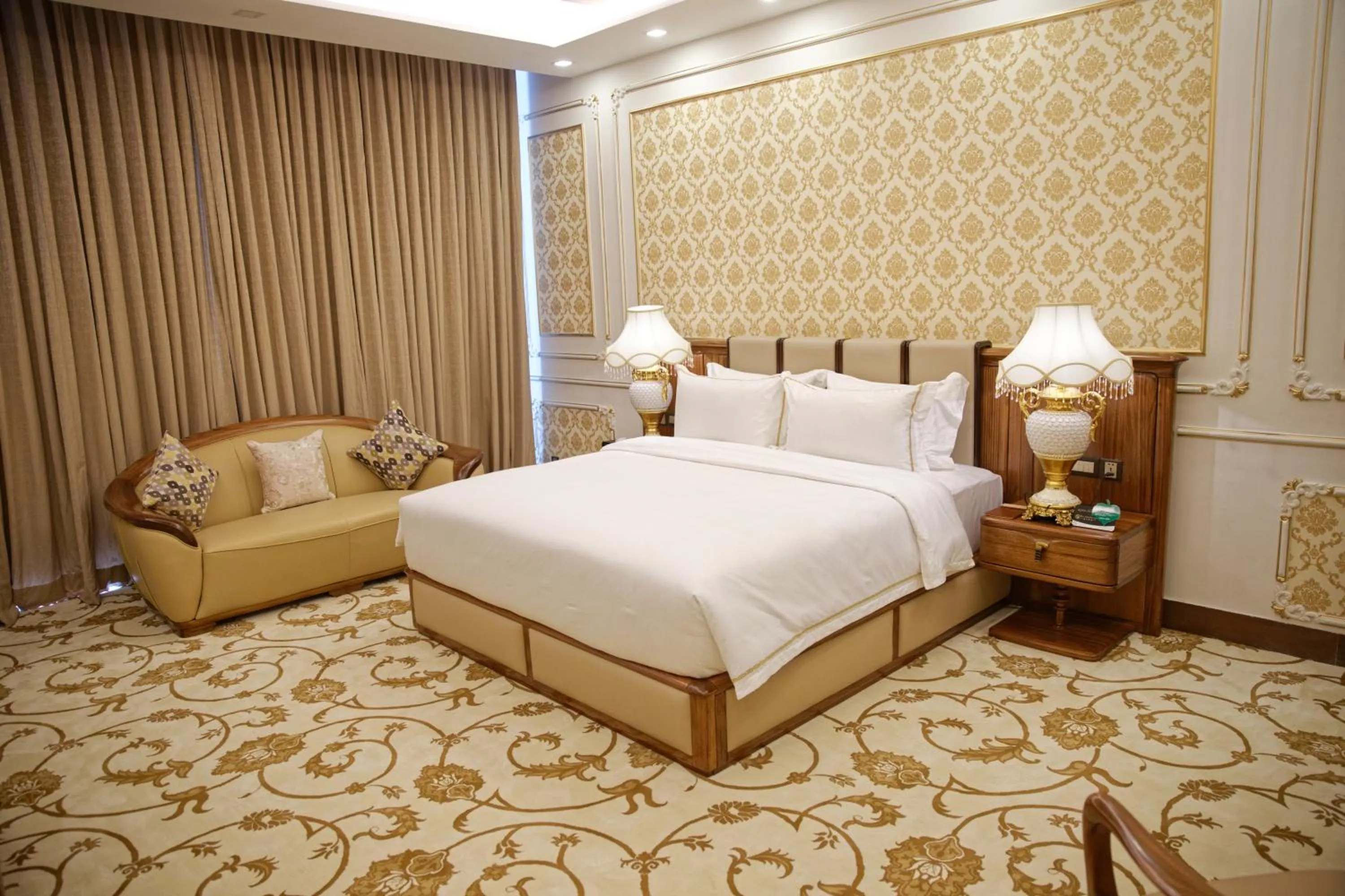 Bedroom in Royal Swiss Lahore