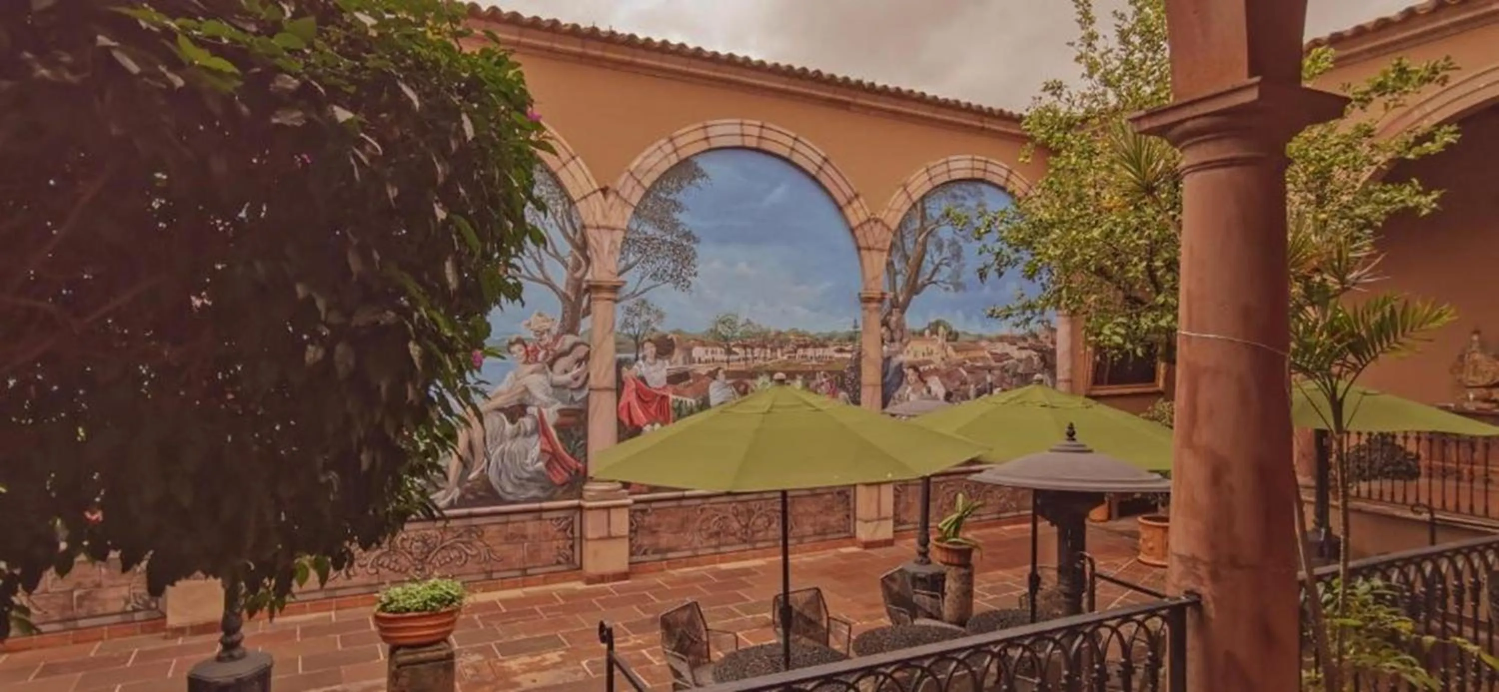 Patio in Mansion de los Sueños