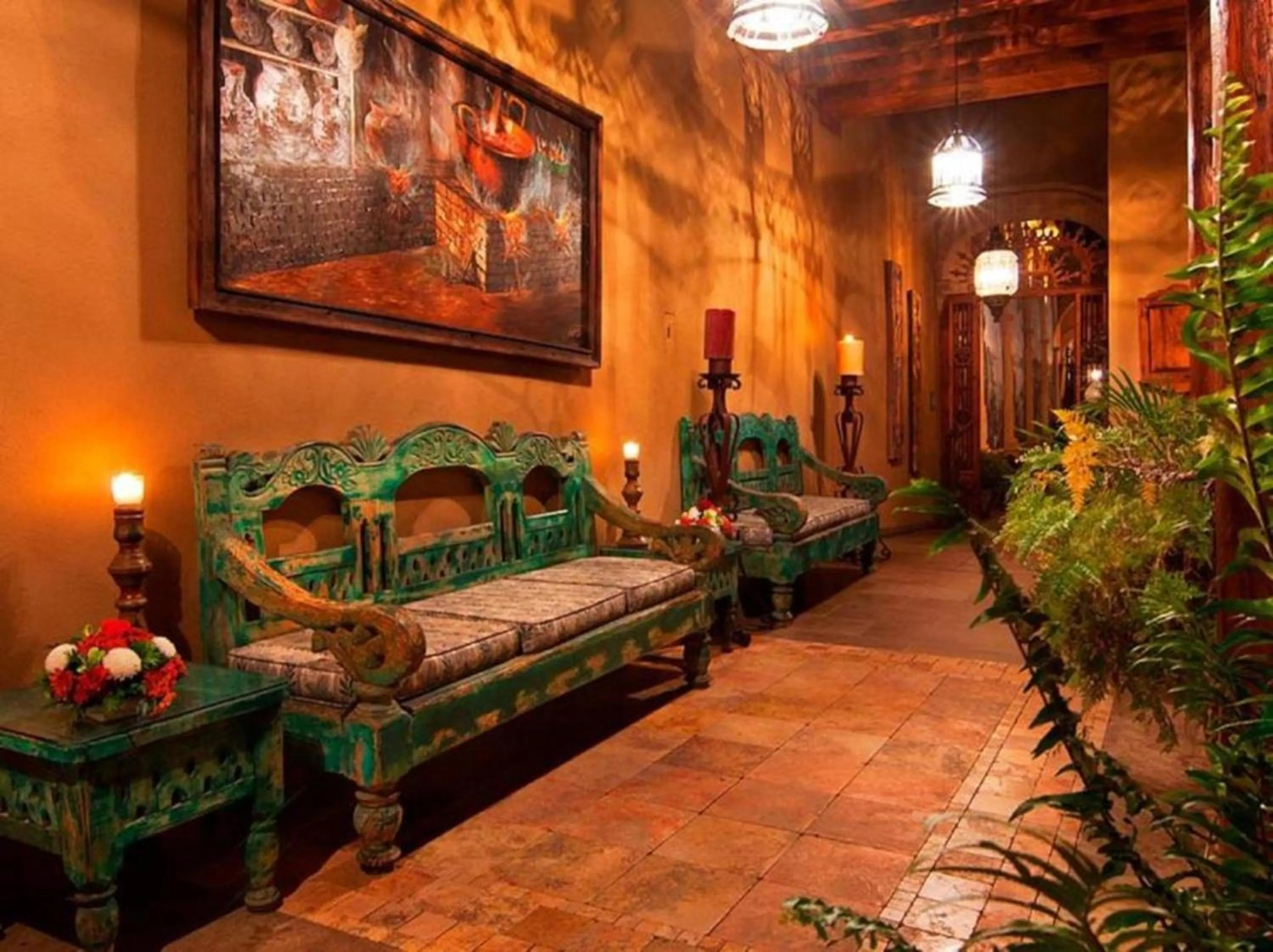 Living room in Mansion de los Sueños