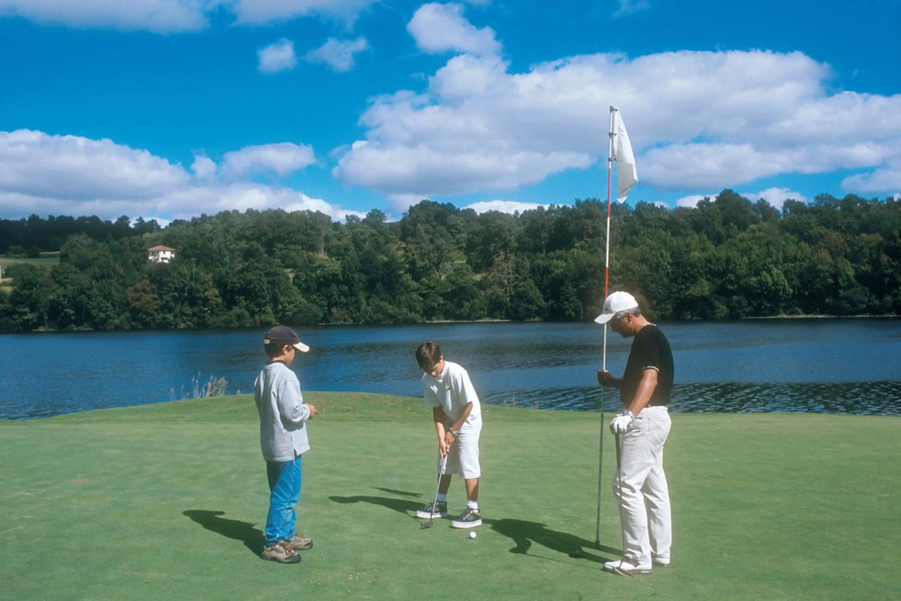 Golfcourse in Hôtel Angelic