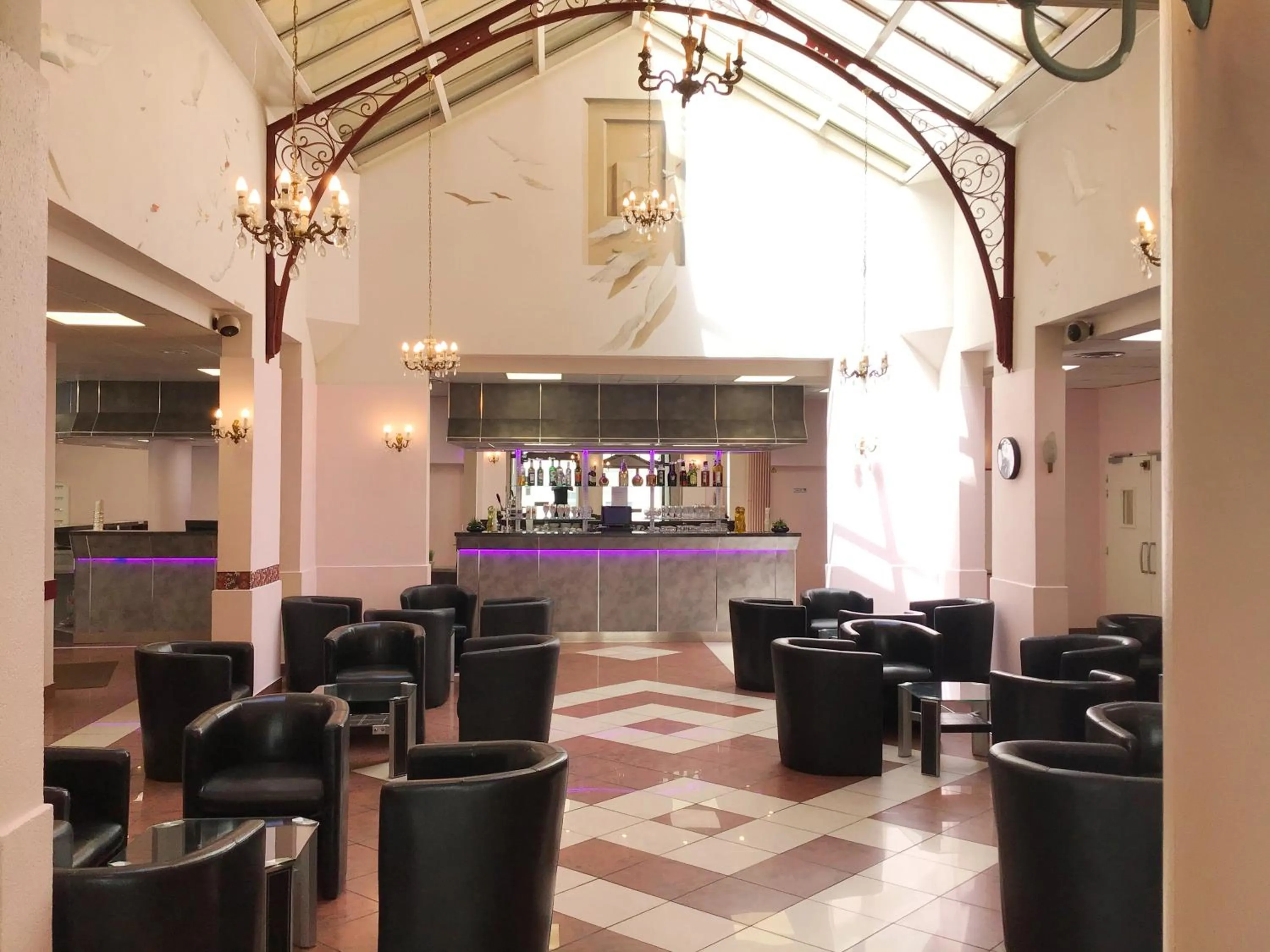 Lobby or reception in Hôtel Angelic