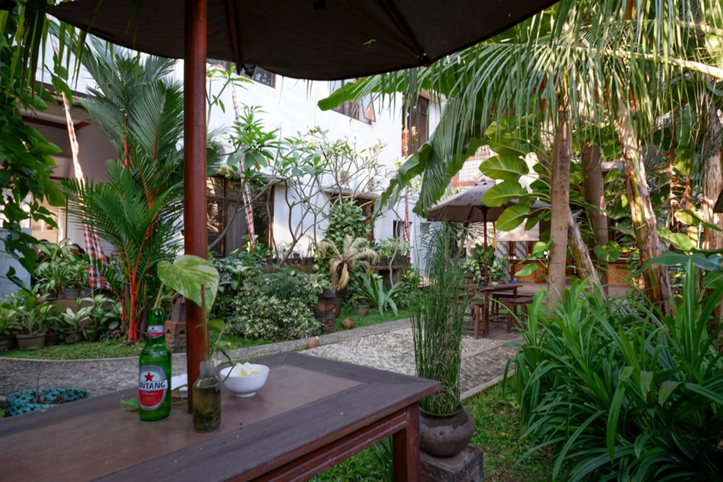 Patio in RedDoorz Syariah near Menara Kudus