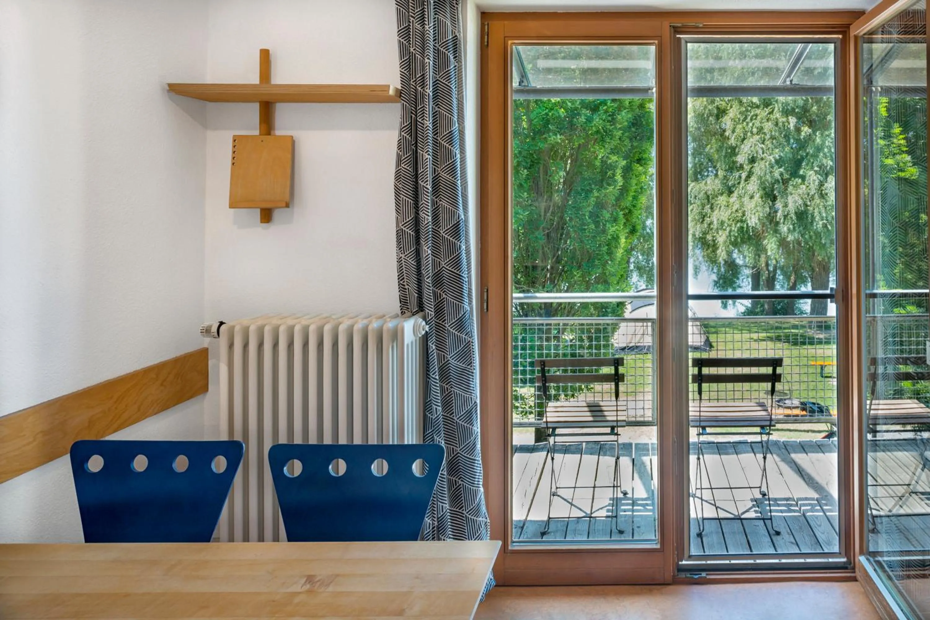 Garden view in Naturfreundehaus Bodensee