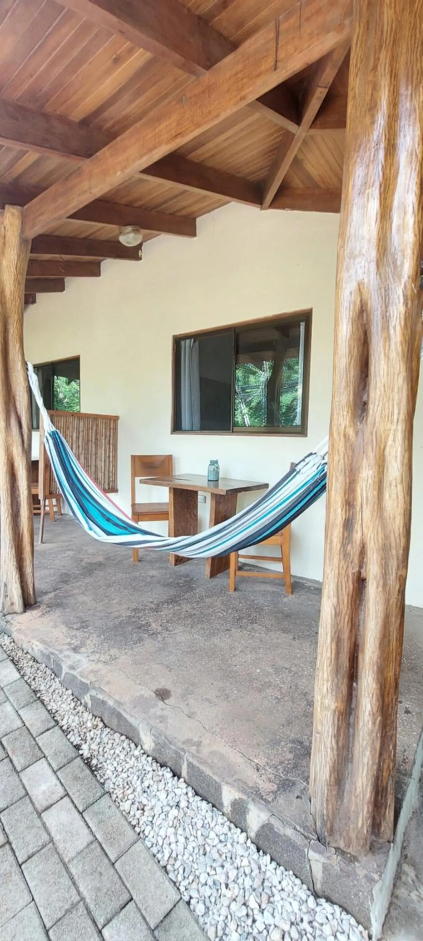 Seating area in Indra Inn