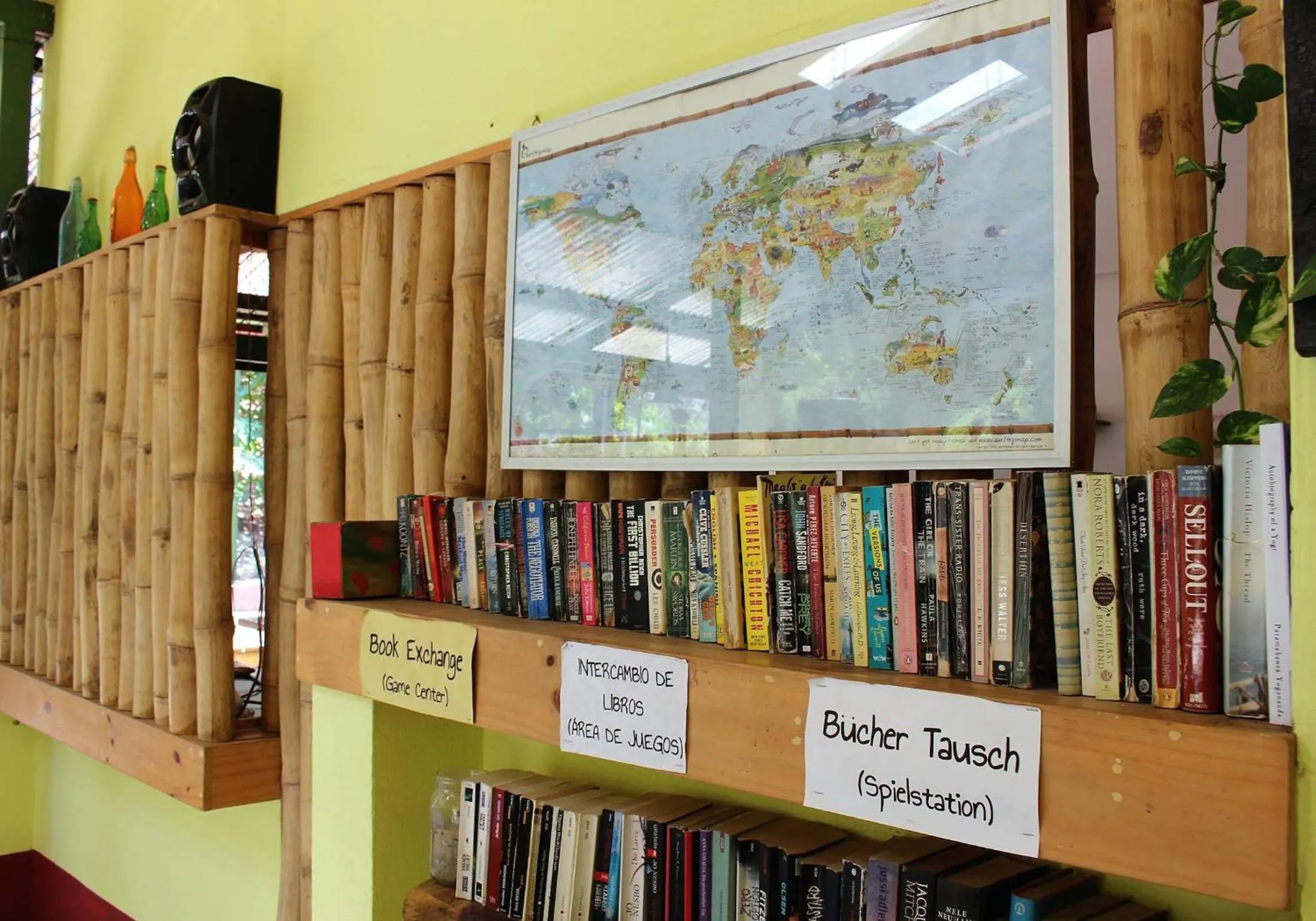 Library in Indra Inn