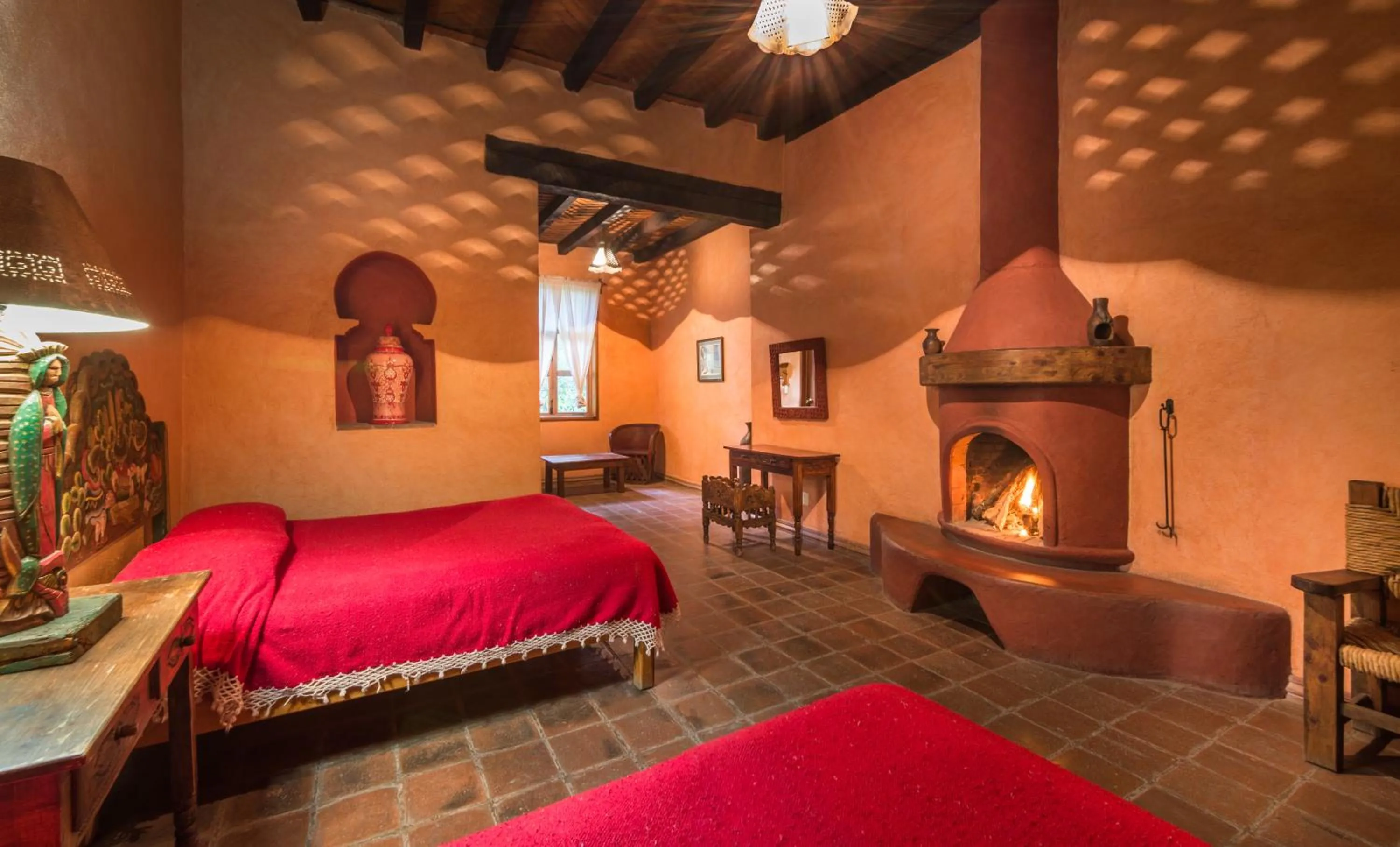 Bed in Meson de San Antonio
