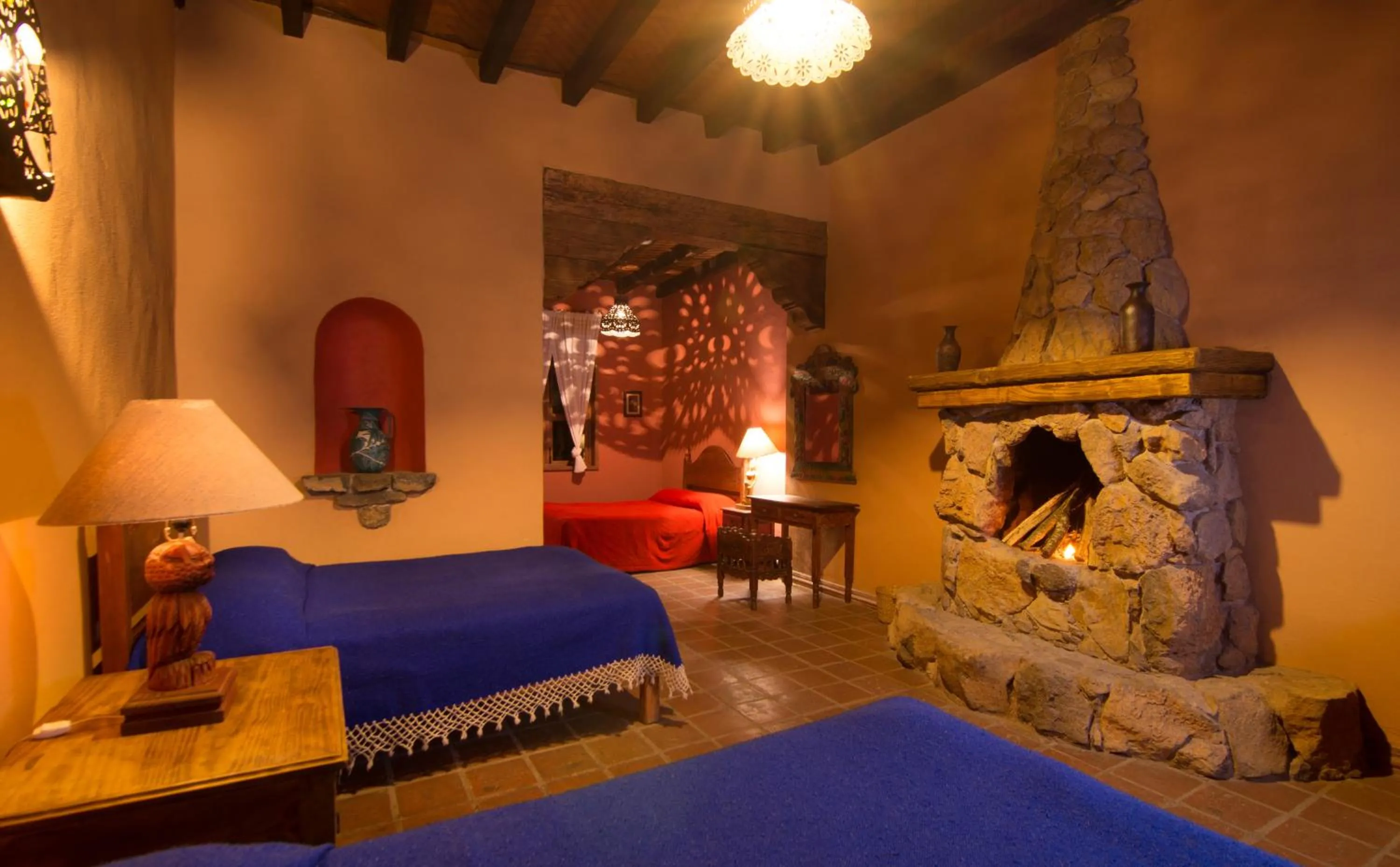 Bed in Meson de San Antonio