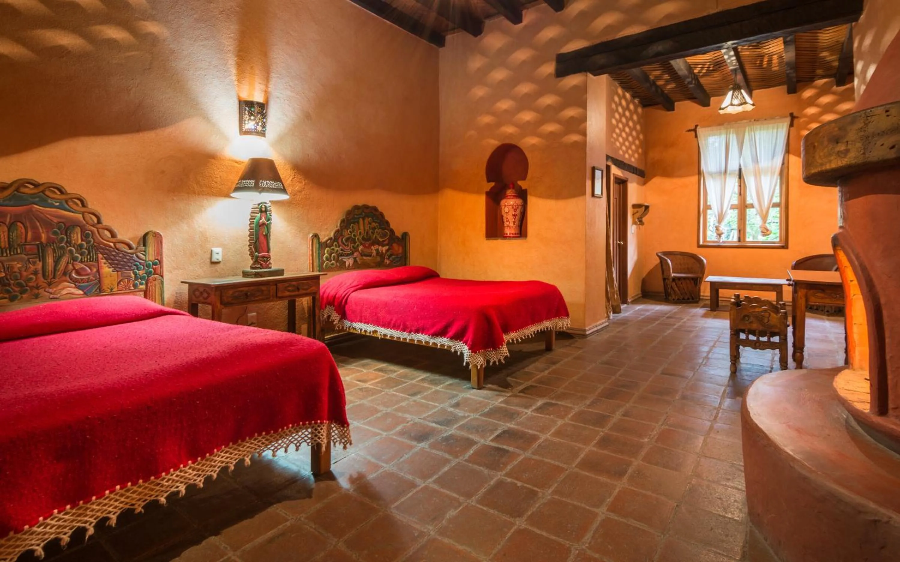 Bed in Meson de San Antonio