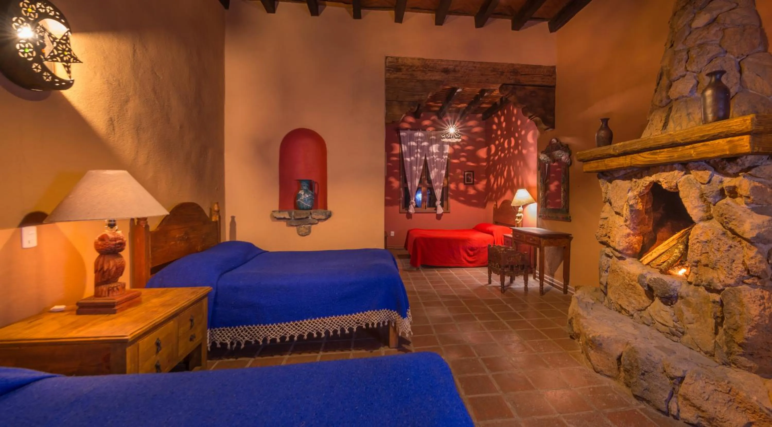 Bed in Meson de San Antonio