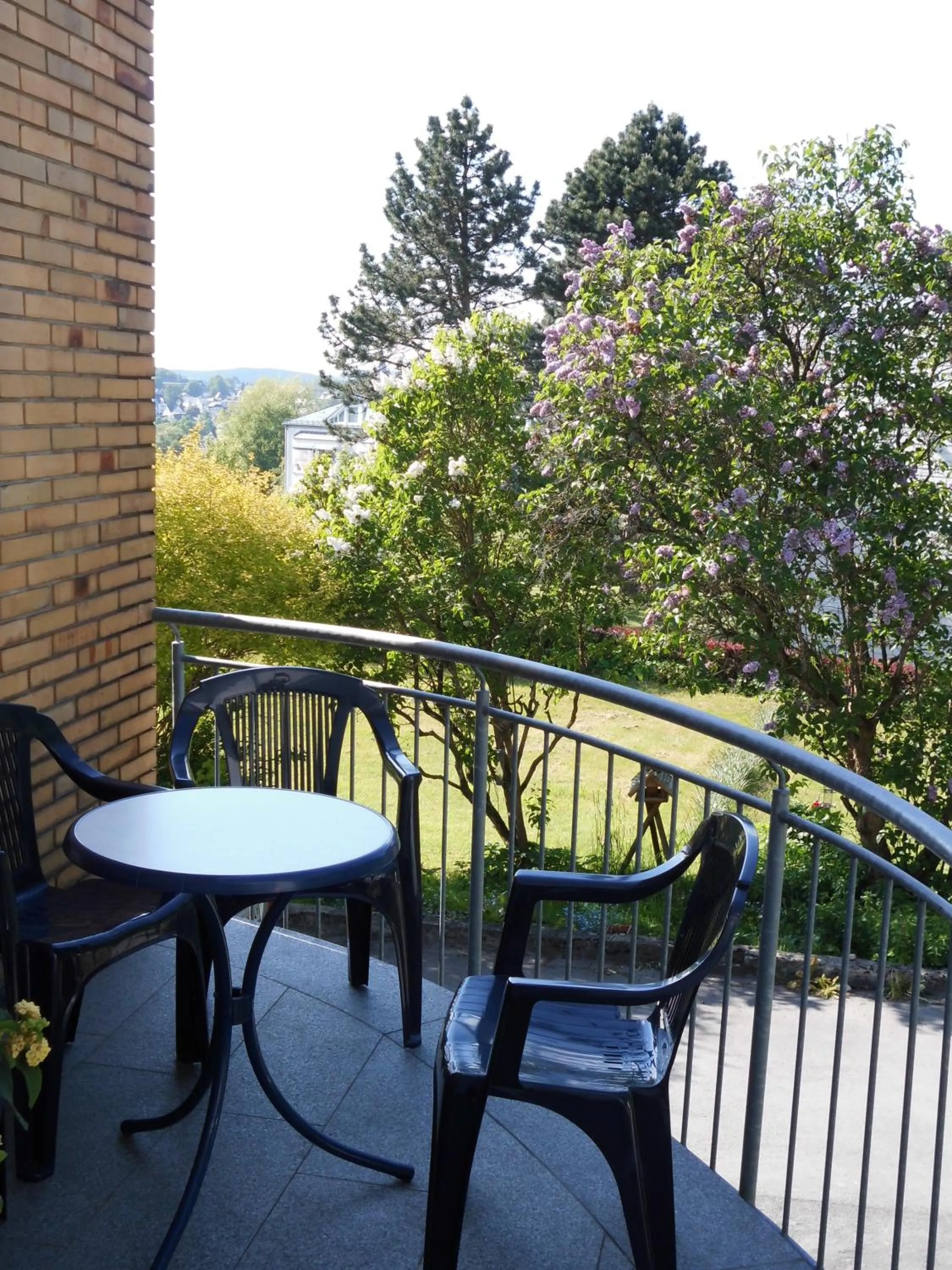 Balcony/Terrace in Hotel Haus Hellhohl Garni
