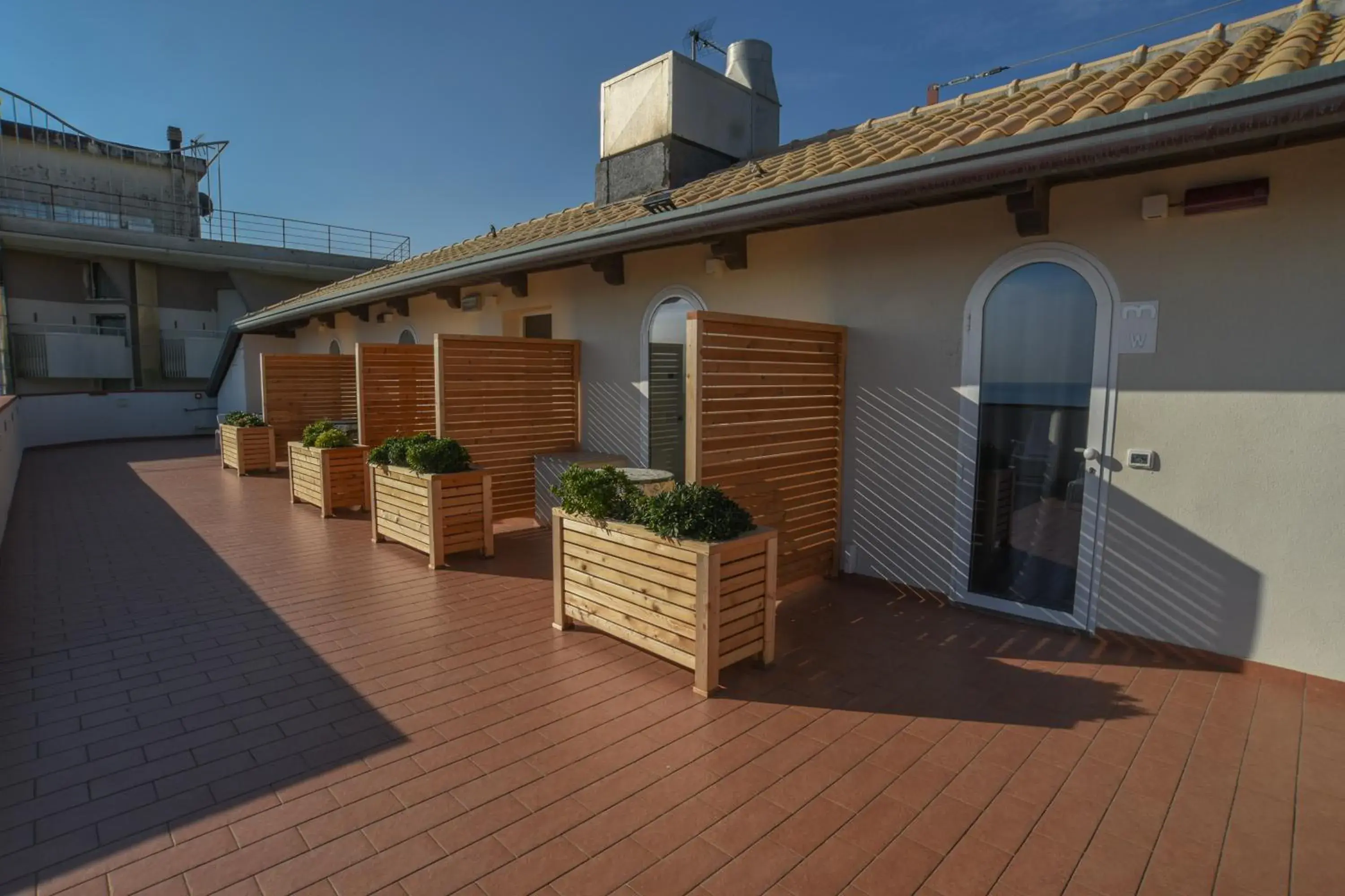 Balcony/Terrace in Hotel Villa Augustea