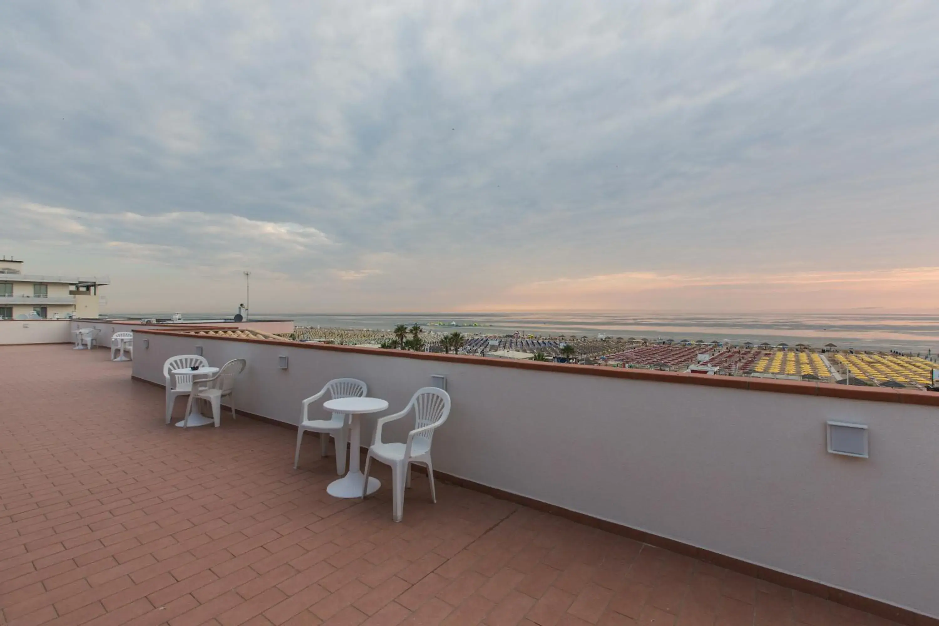 Pool view, Balcony/Terrace in Hotel Villa Augustea