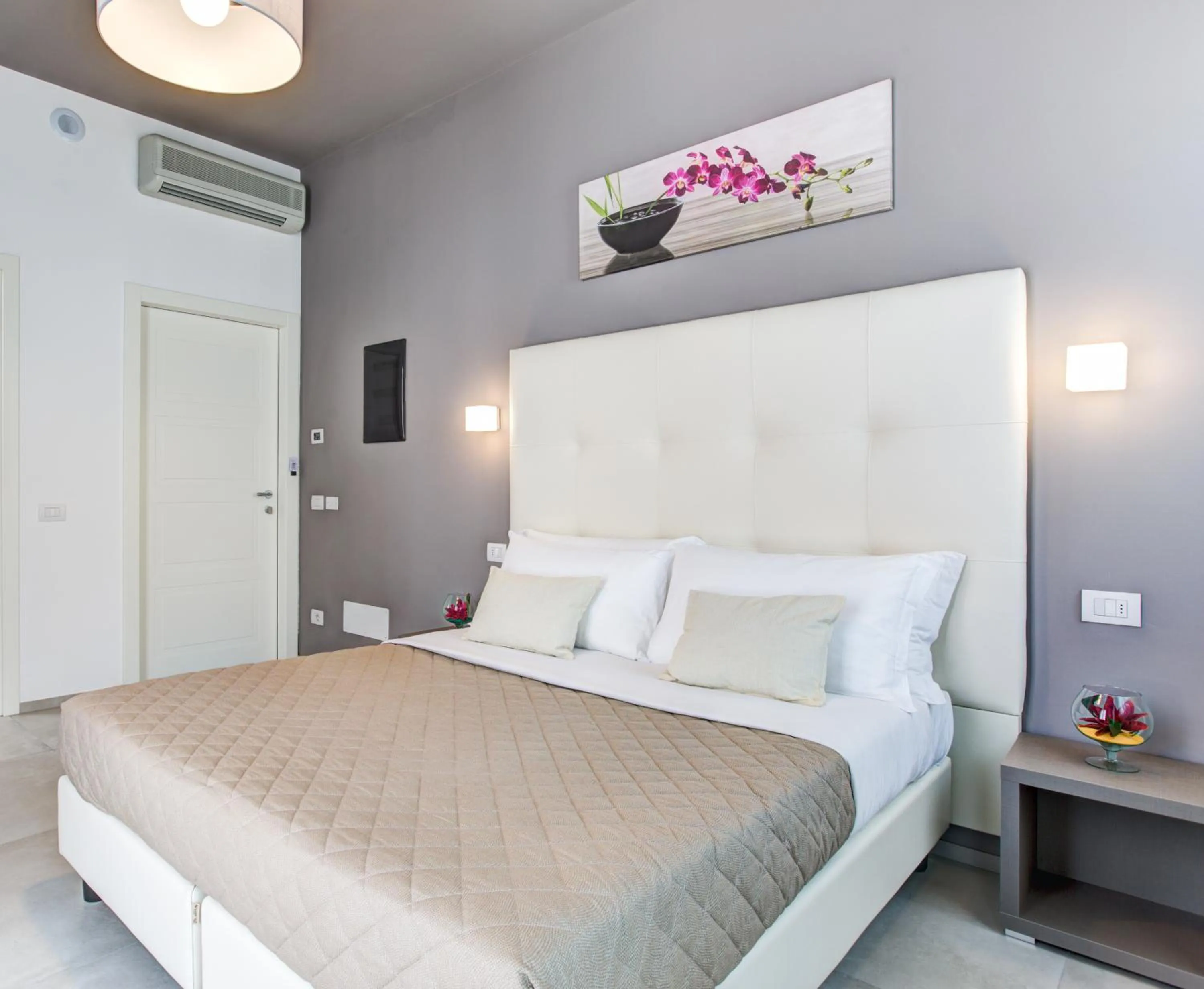 Bedroom, Bed in Hotel Villa Augustea